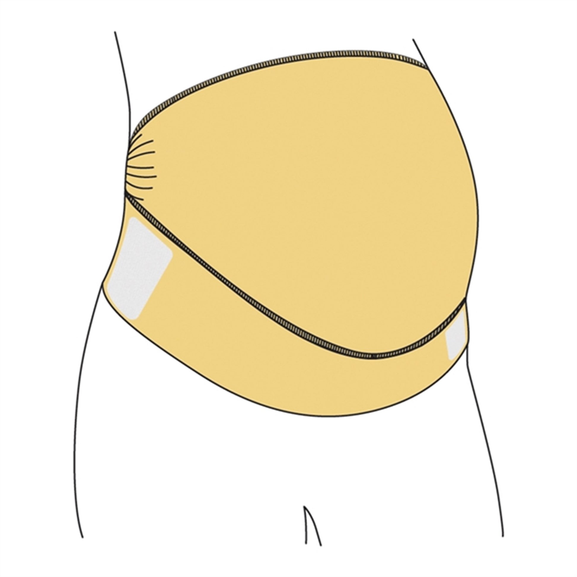 Carriwell Adjustable Support Belt Honey