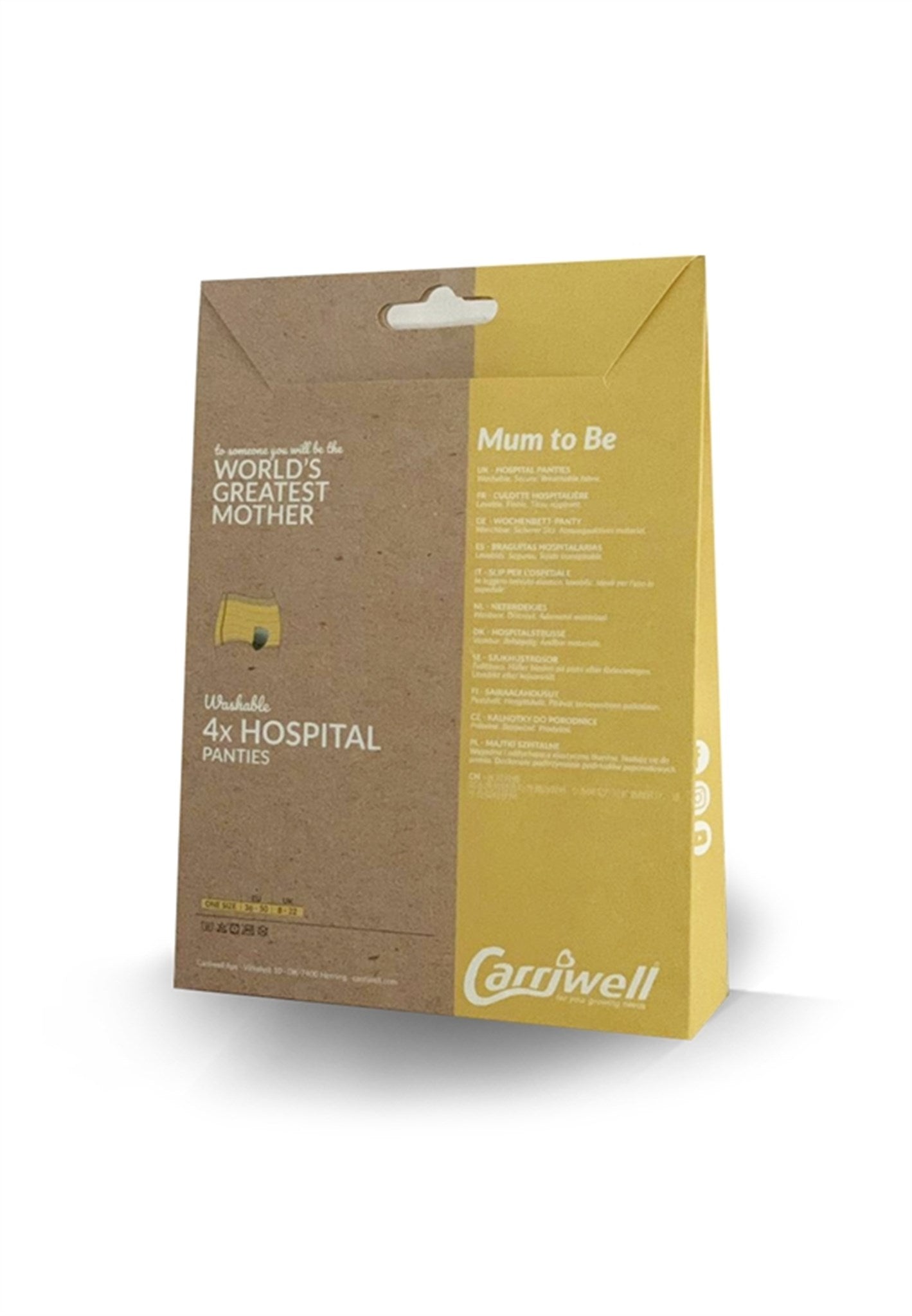 Carriwell Hospital Panties White 4 pcs