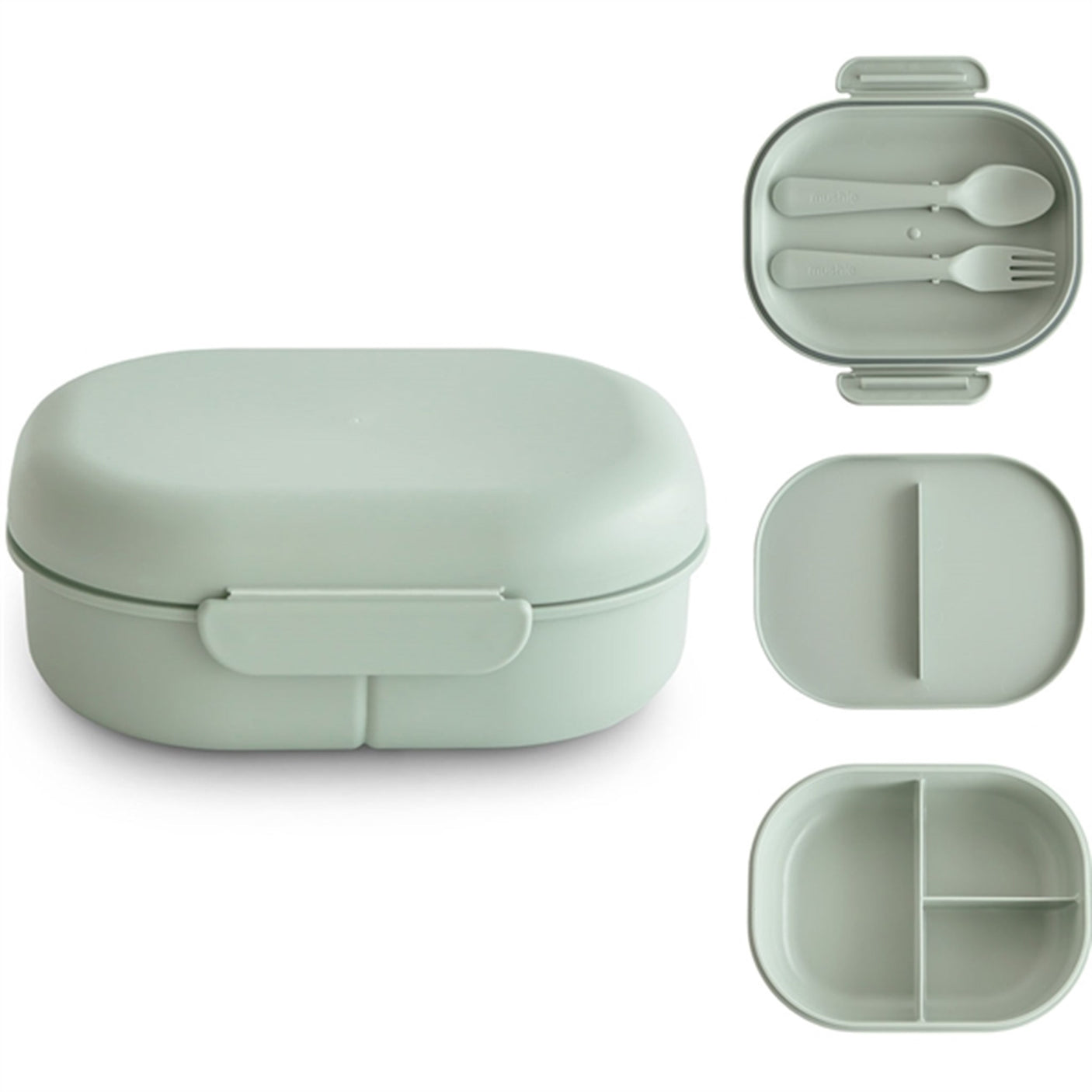 Mushie Lunchbox Sage