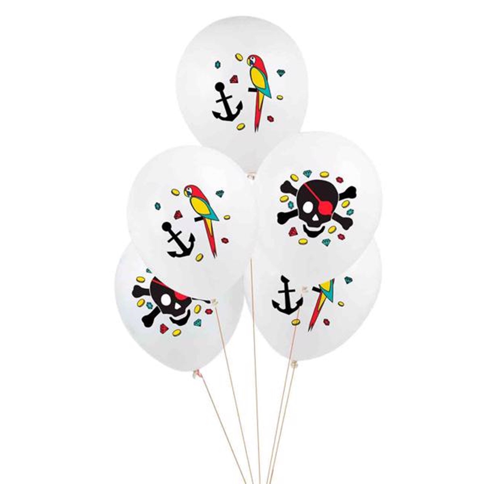 My Little Day Pirate Balloons 5 pcs