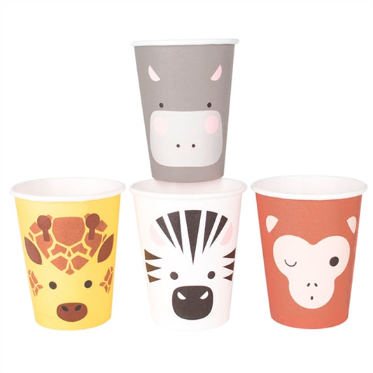 Meri Meri Cups Safari 8 pcs