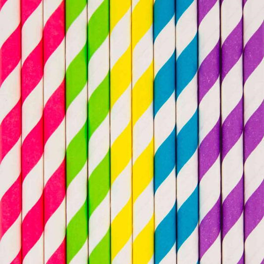 My Little Day Multicolor Straws 8 Pcs