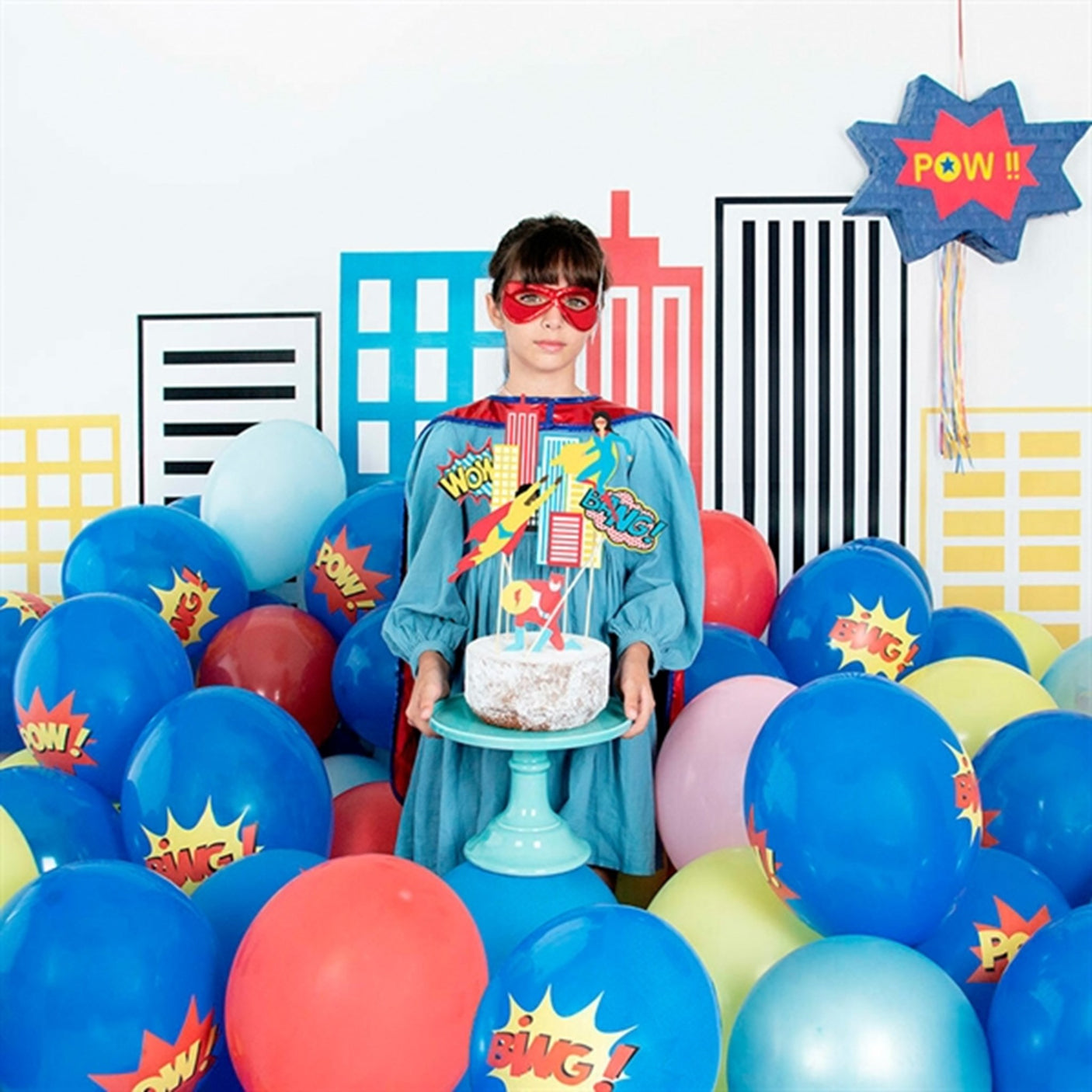 My Little Day Super Heroes Cake Toppers