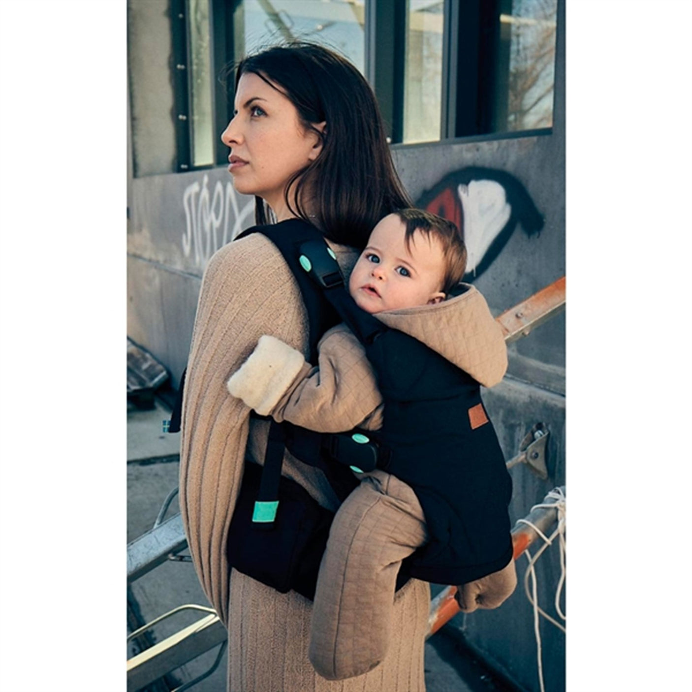 Najell Original Volume 2 Baby Carrier Matte Black