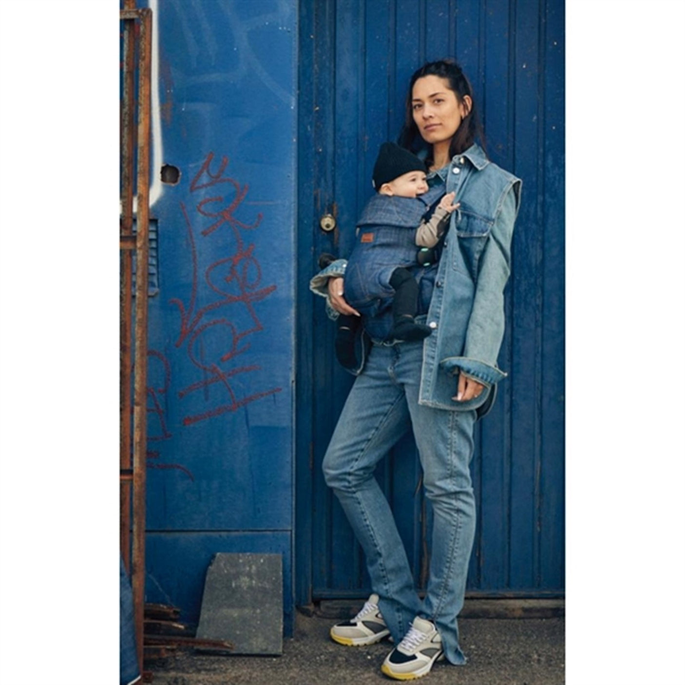 Najell Original Volume 2 Baby Carrier Denim Indigo
