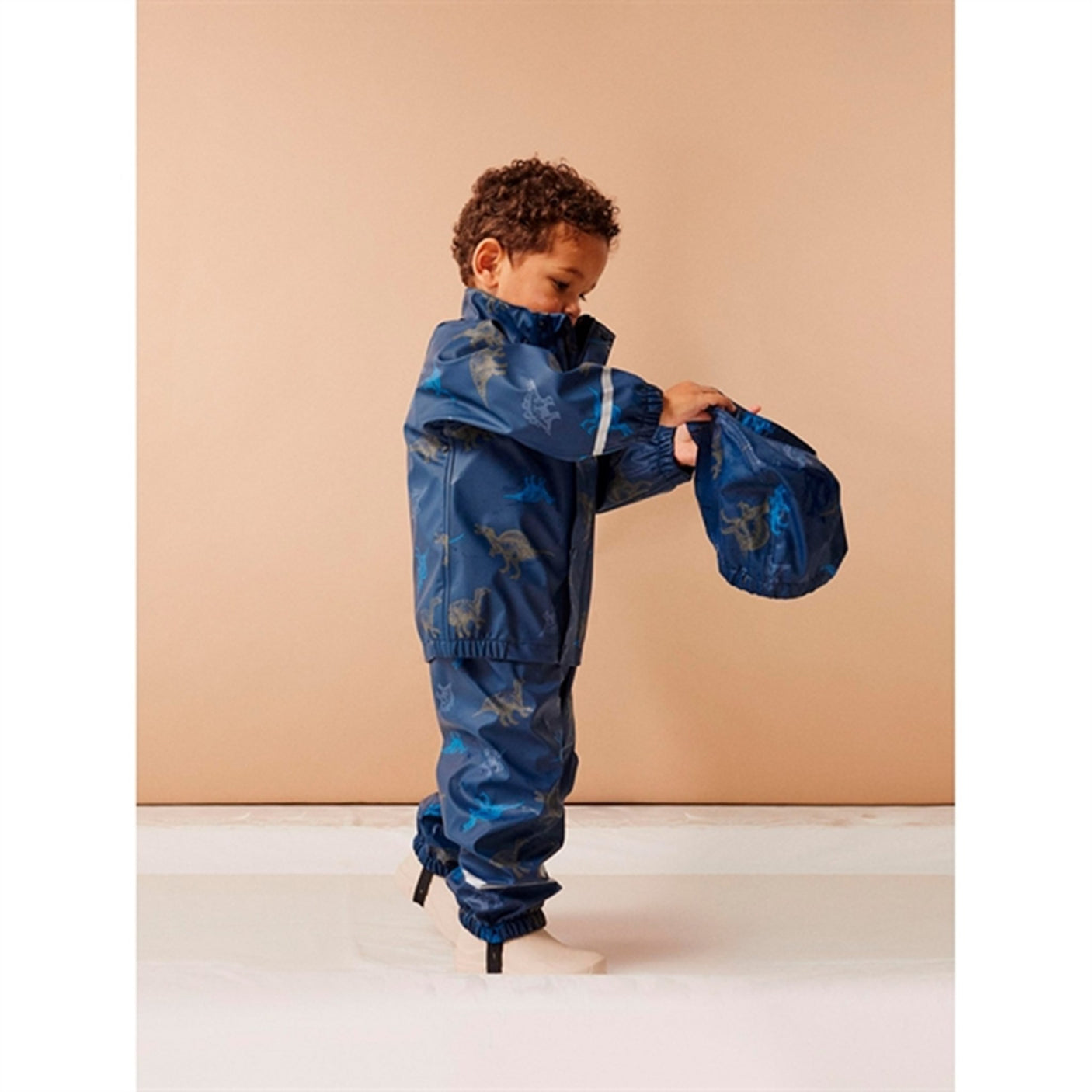 Name it Insignia Blue Dry Rain Set Dino