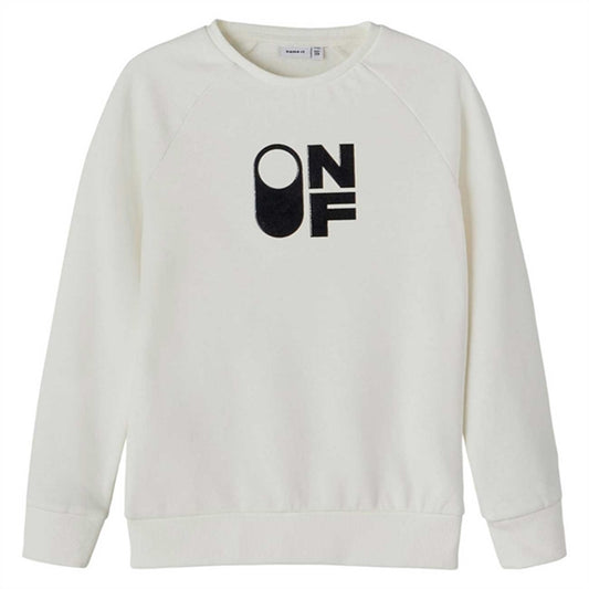 Name It White Alyssum Berlo Sweatshirt