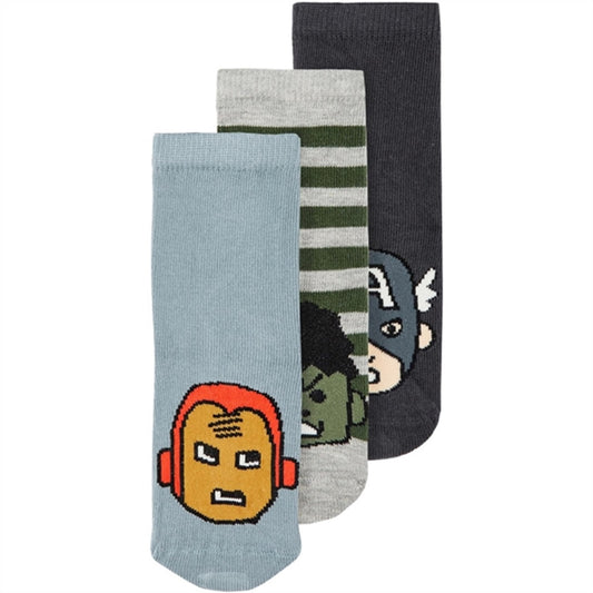 Name it India Ink Anty Avengers Socks 3-pack