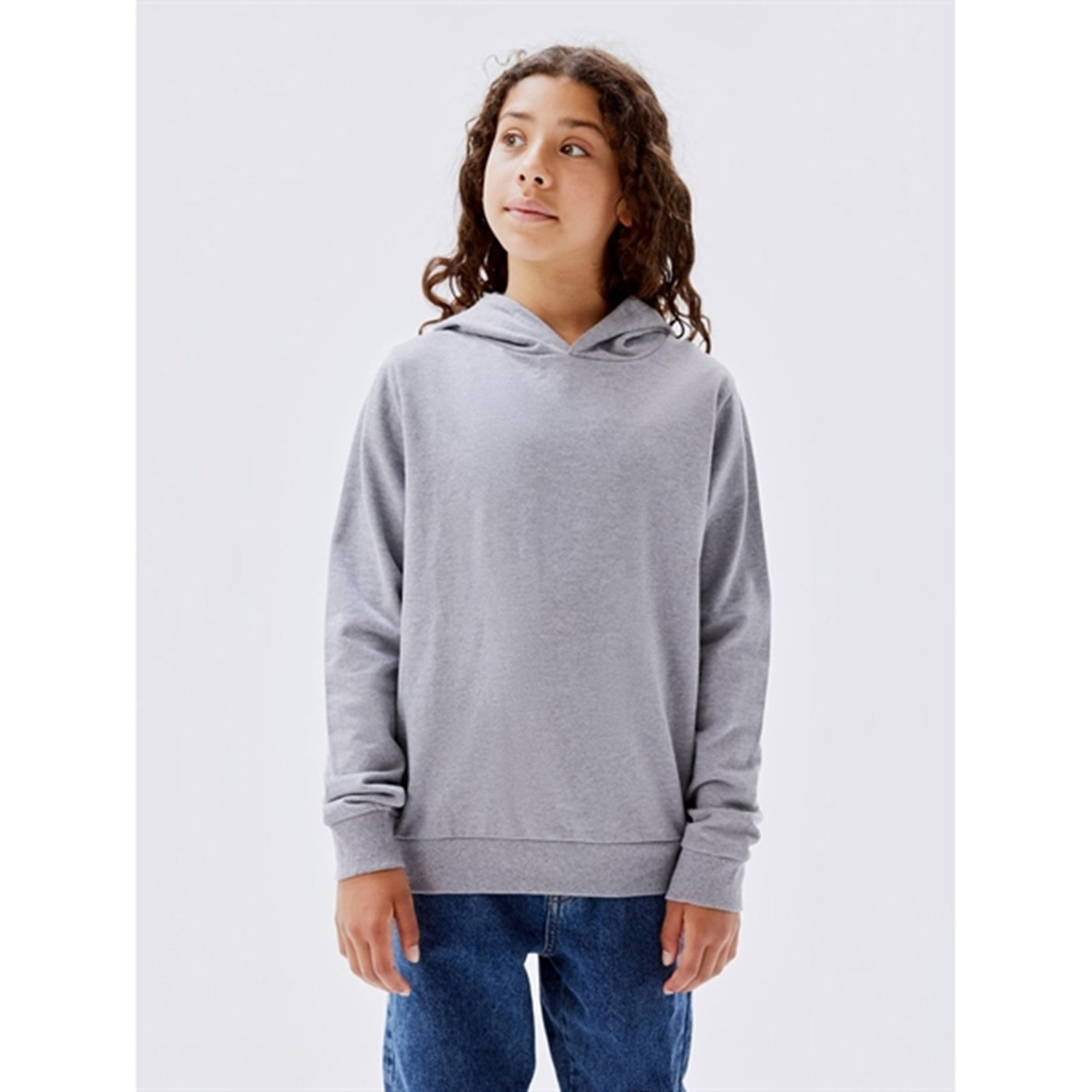 Name It Grey Melange Hoodie 2