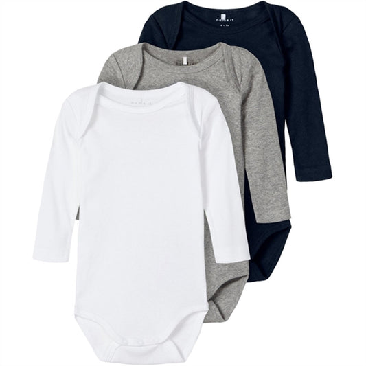 Name It Dark Sapphire Body 3-Pack