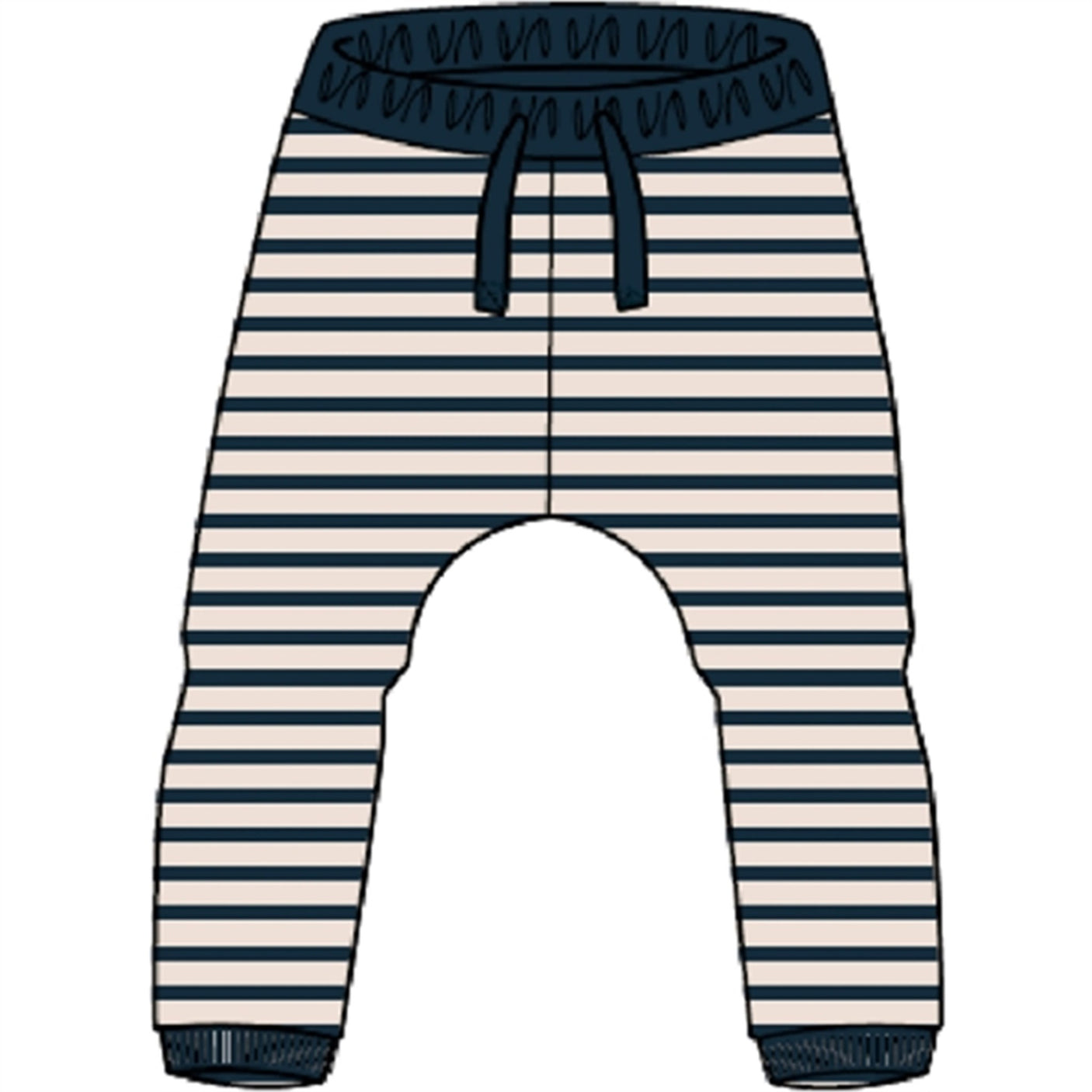 Name it Oatmeal Strings Bearo Sweatpants