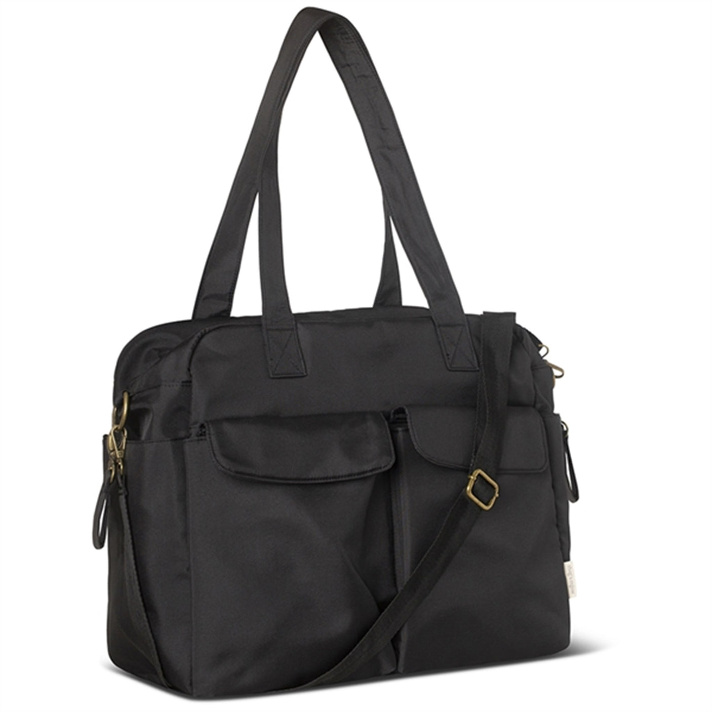 That's Mine Black Benne Nursing Bag