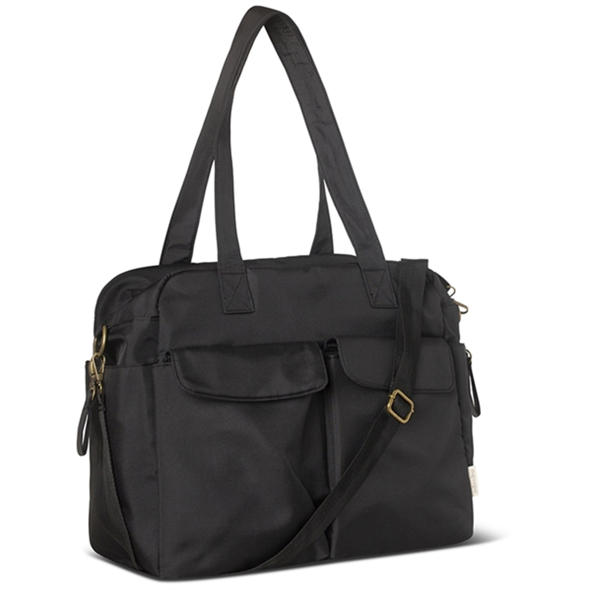 That's Mine Black Benne Nursing Bag
