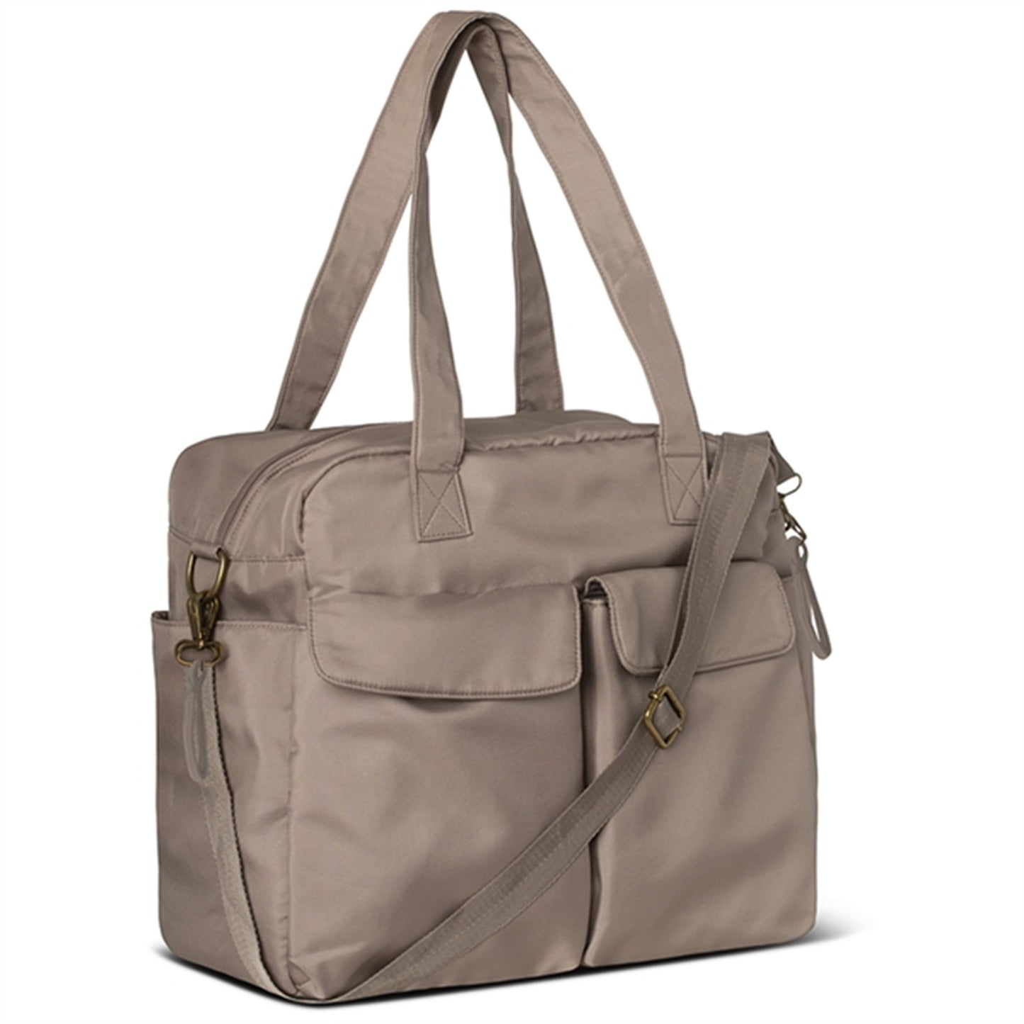 That's Mine Earth Brown Benne Nursing Bag