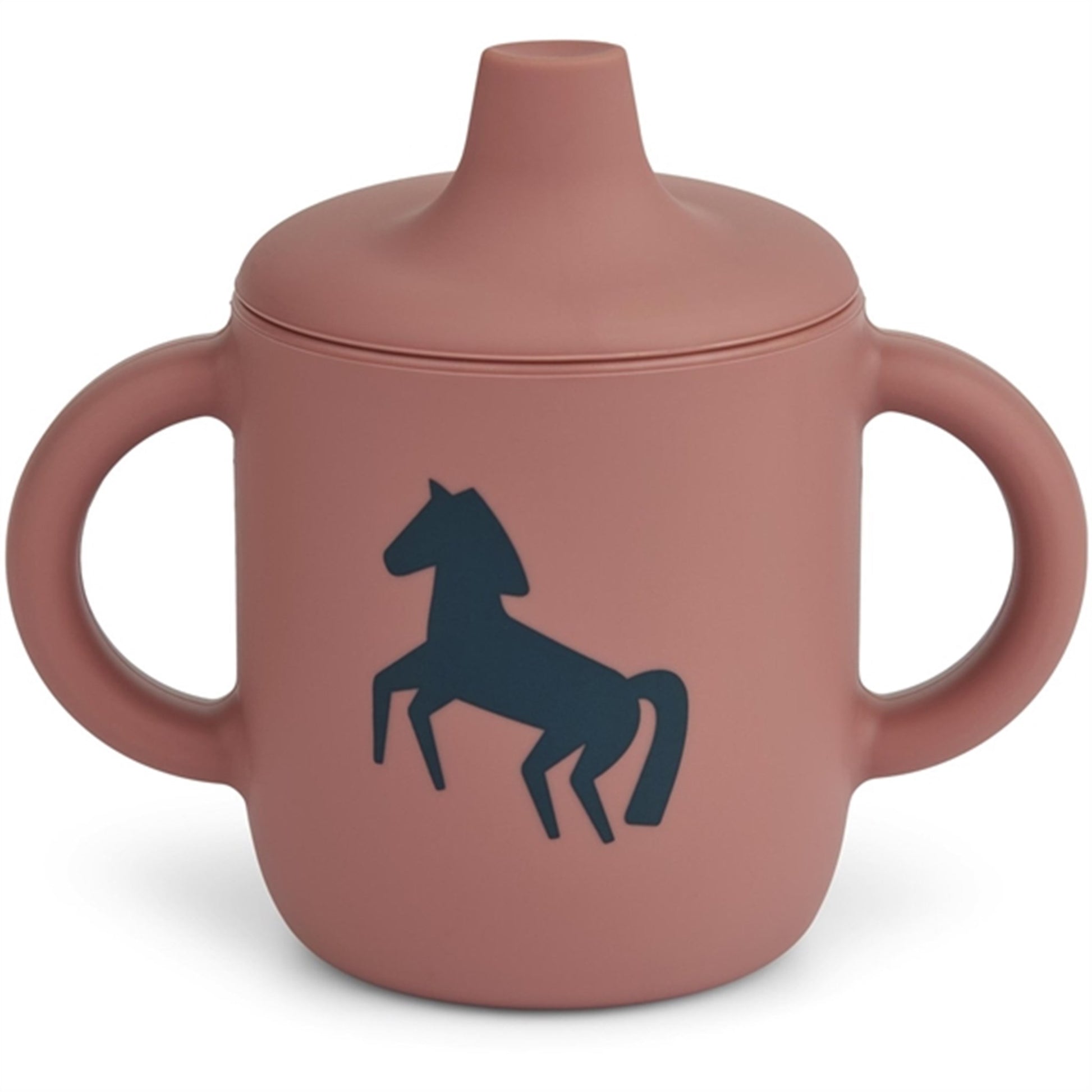Liewood Neil Sippy Cup Horses/Dark Rosetta