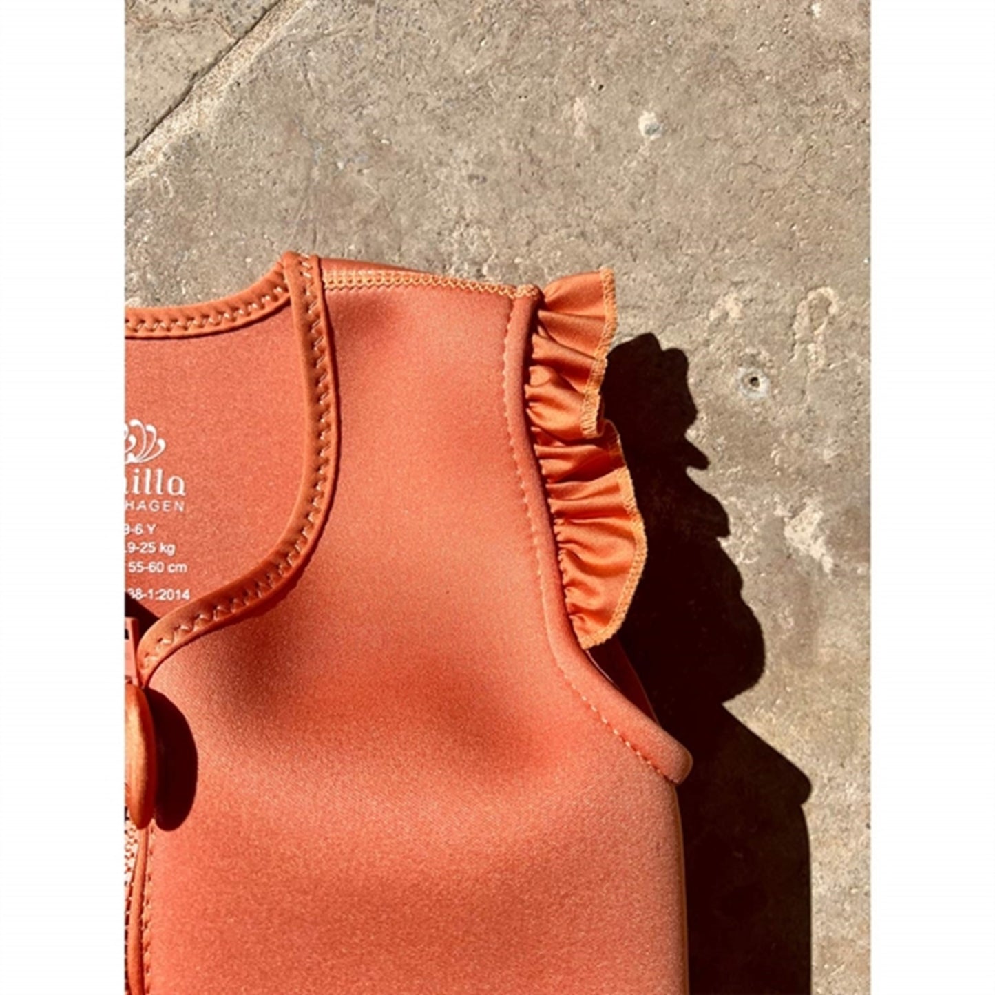 Vanilla COPENHAGEN Swim Vest Deep Coral