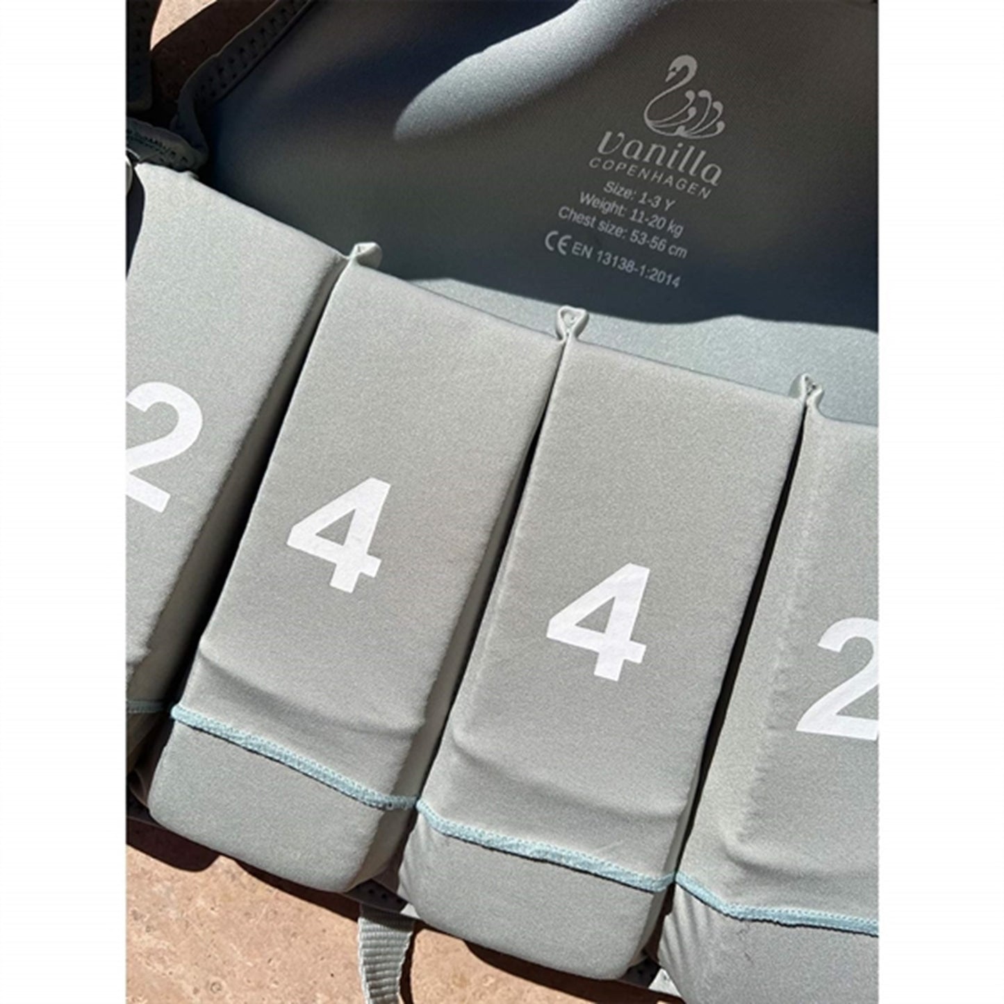 Vanilla COPENHAGEN Swim Vest Aqua 5