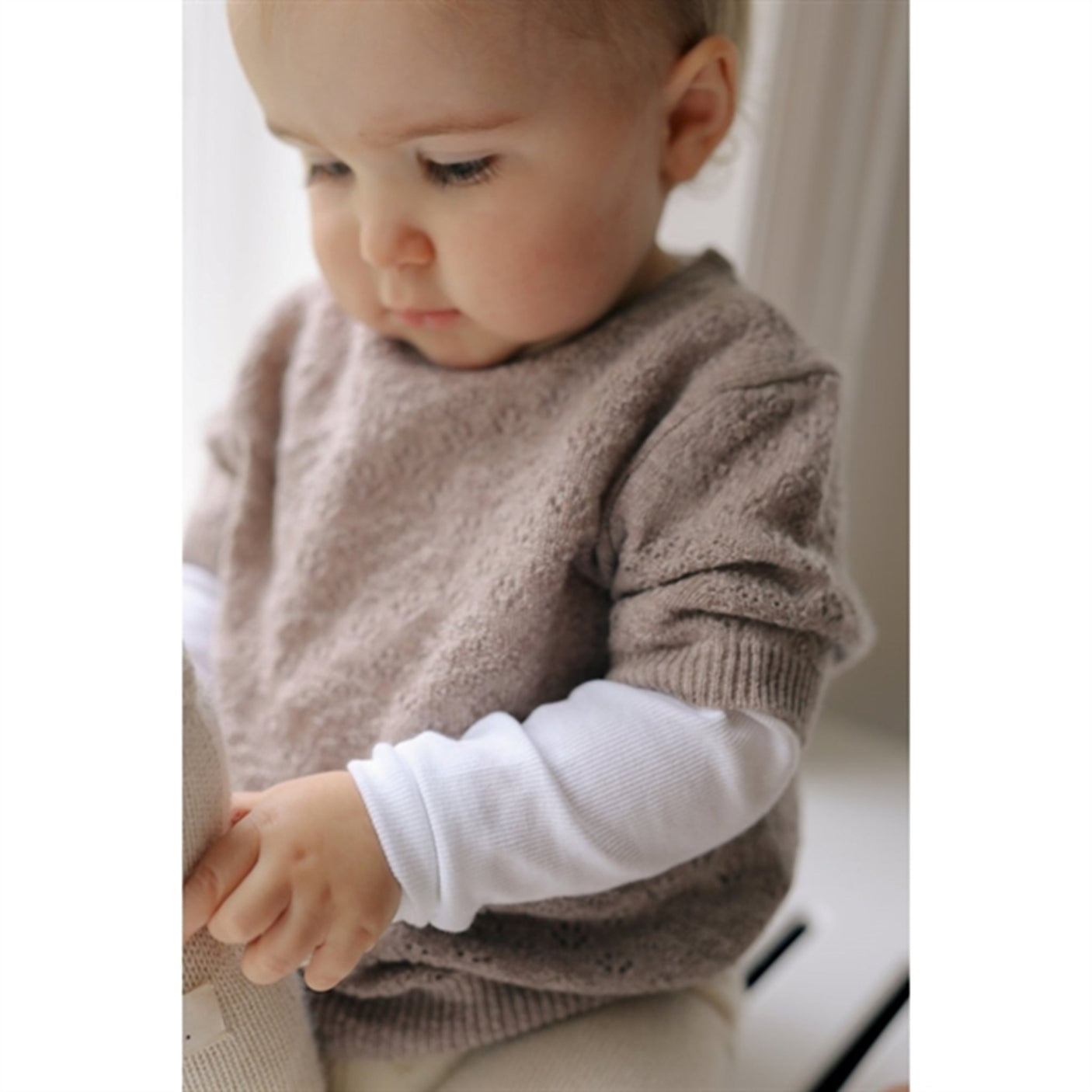 HOLMM Toast Nero Cashmere Knit T-shirt