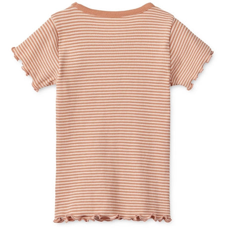 Liewood Y/D Stripe Tuscany Rose/Sandy Nieve Stripe Rib T-shirt