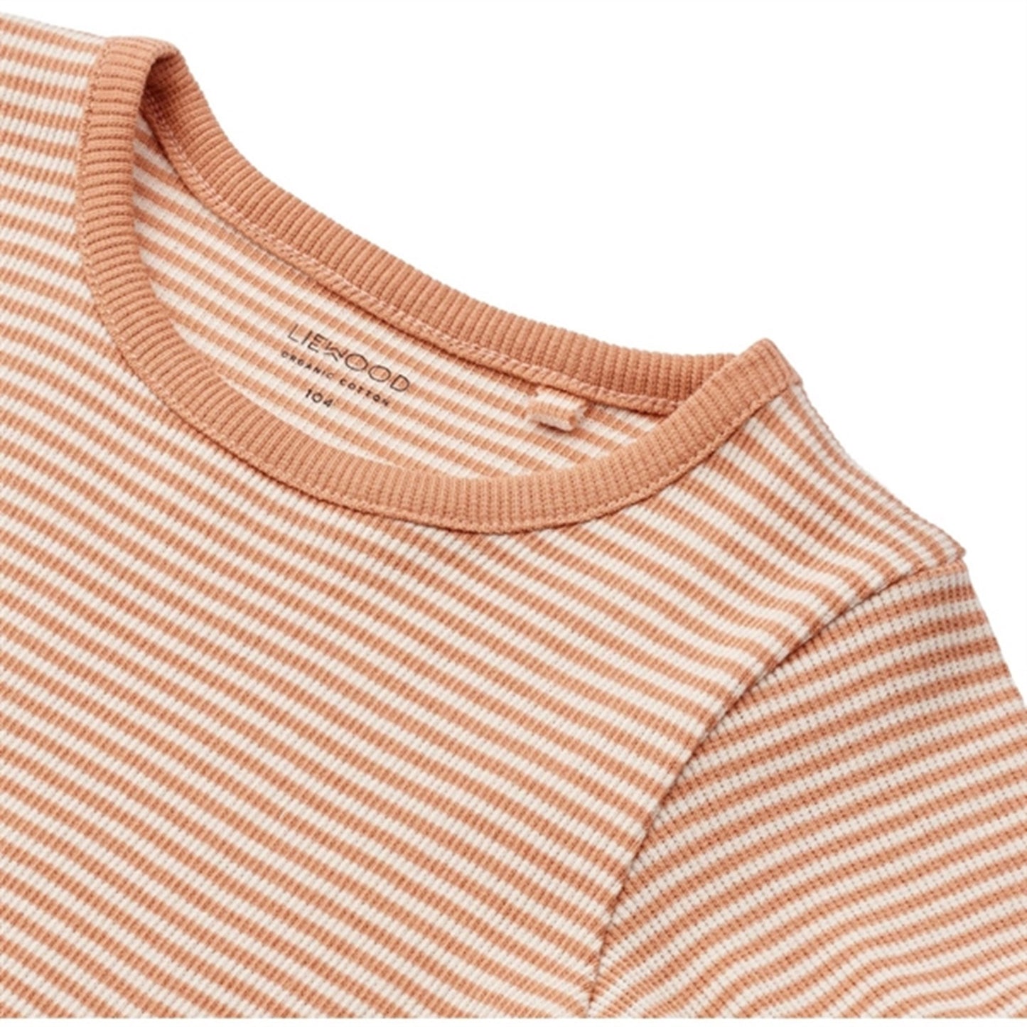 Liewood Y/D Stripe Tuscany Rose/Sandy Nieve Stripe Rib T-shirt