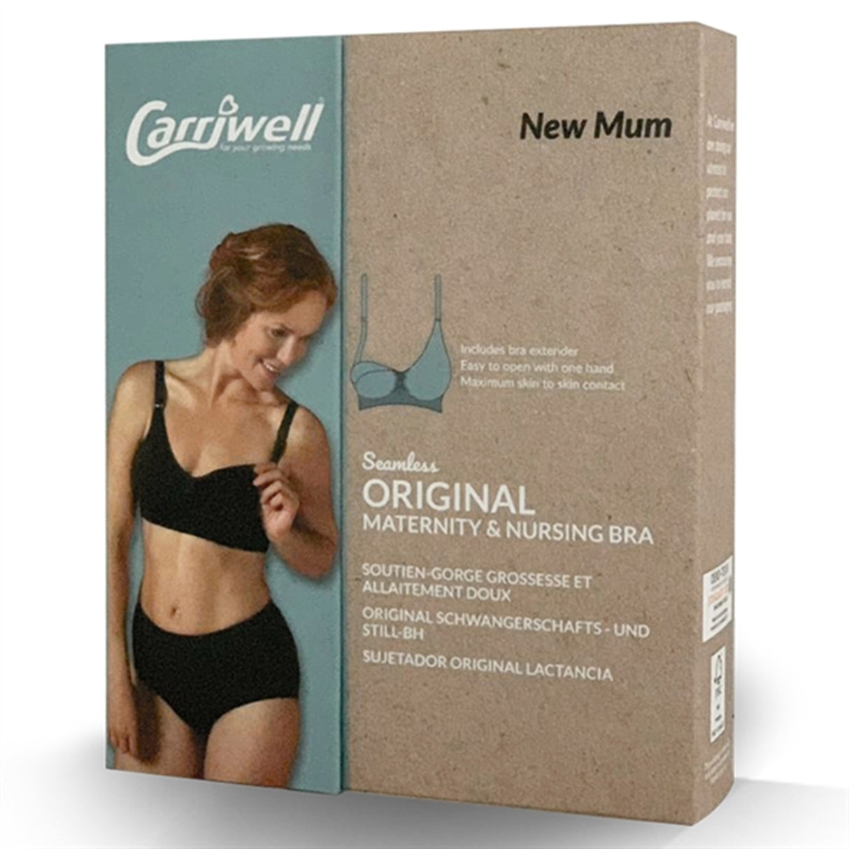 Carriwell Maternity And Nursing Bra Honey