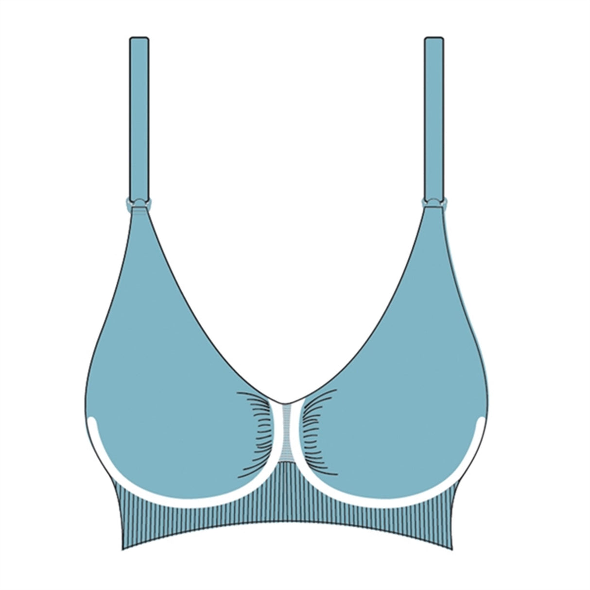 Carriwell Maternity And Nursing Bra With Carri-Gel Support Honey