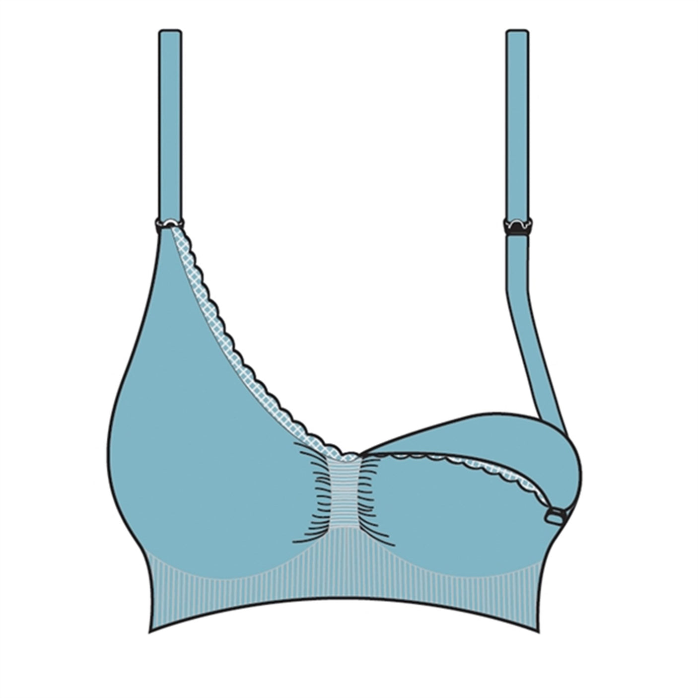 Carriwell Organic Maternity And Nursing Bra White