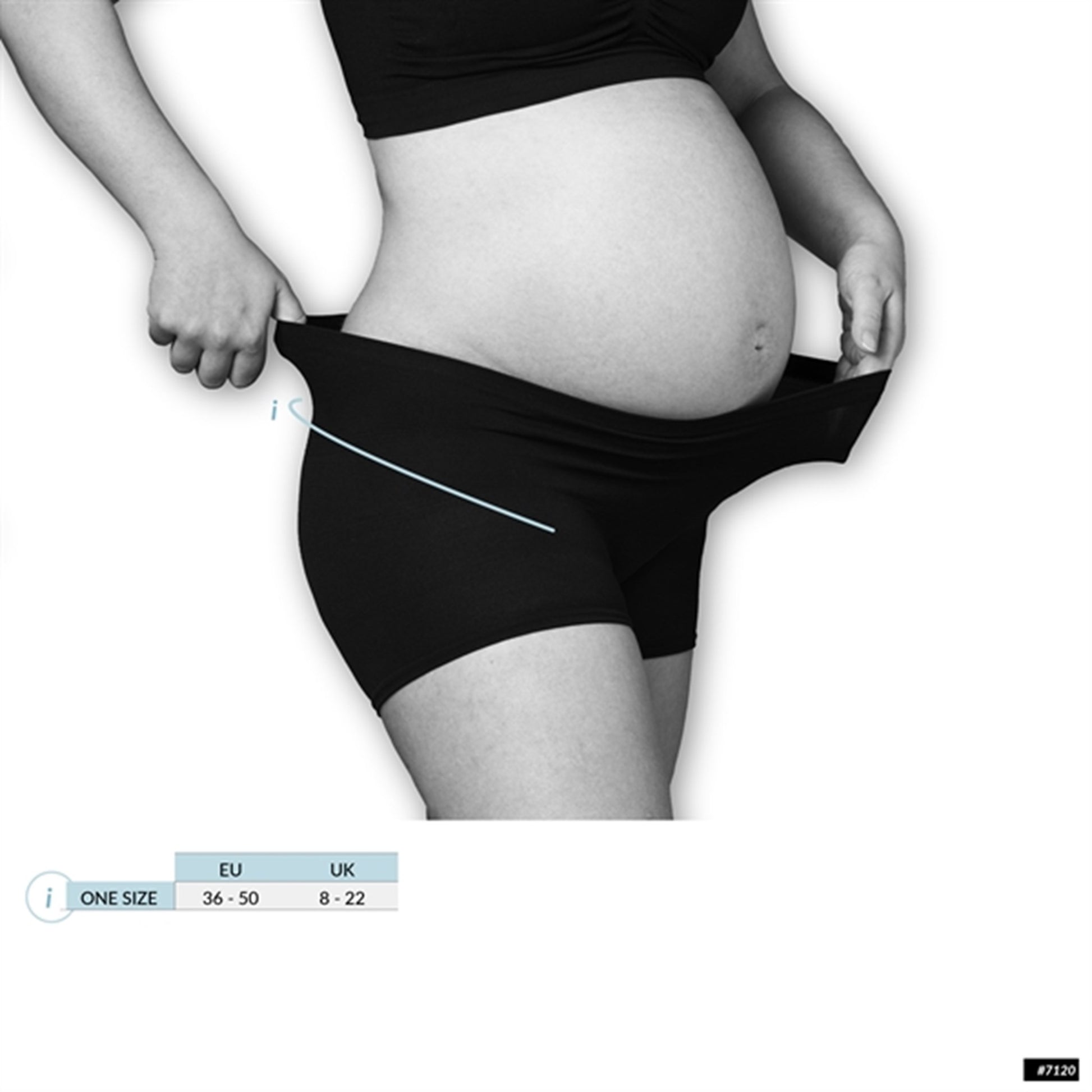 Carriwell Maternity And Hospital Panties Black 2 pcs