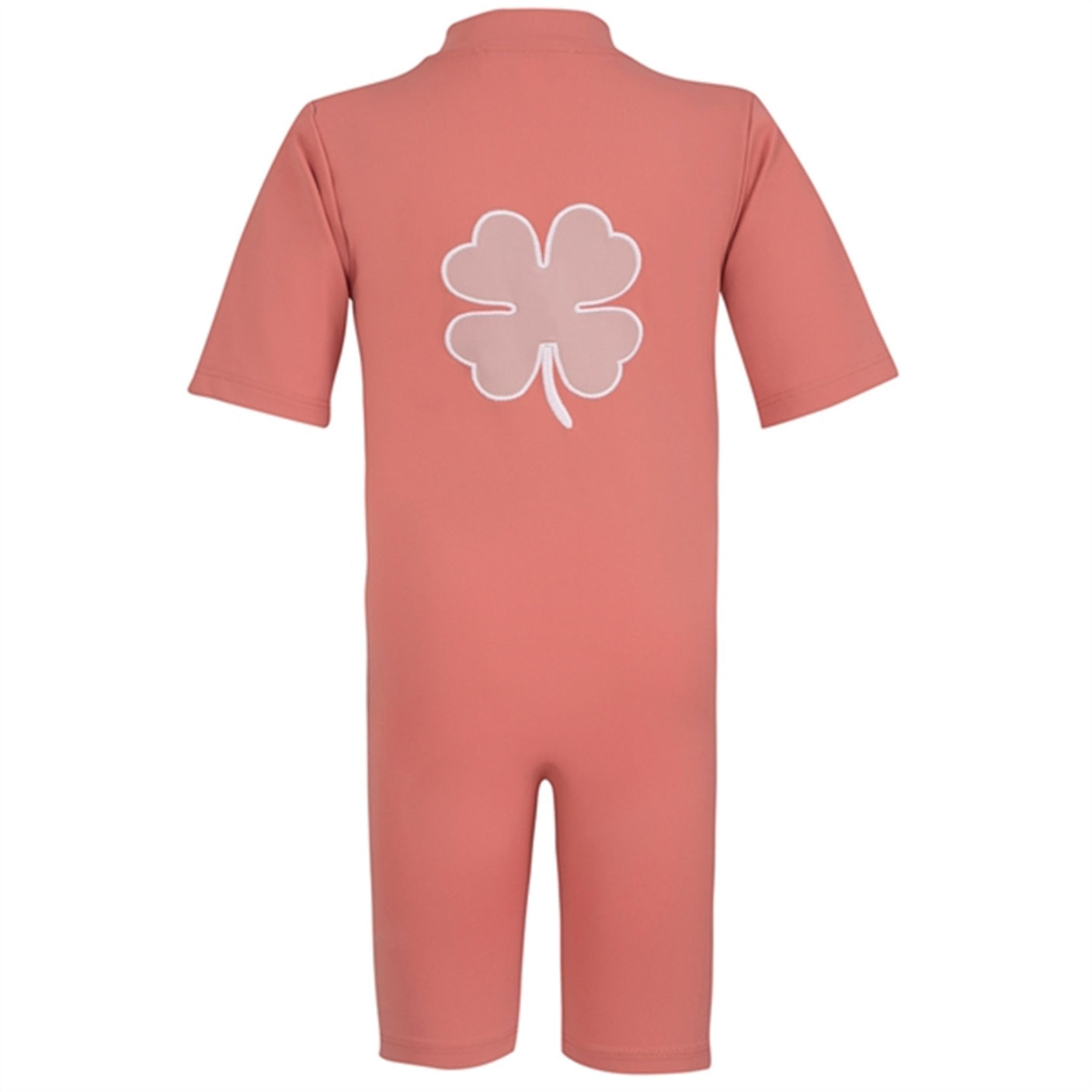 Petit Crabe Morocco Noe Clover Sunsuit with Zipper