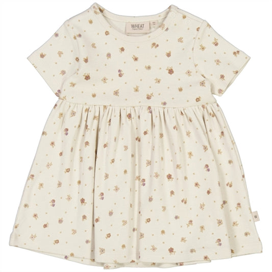 Wheat Chalk Flowers Nova Dress