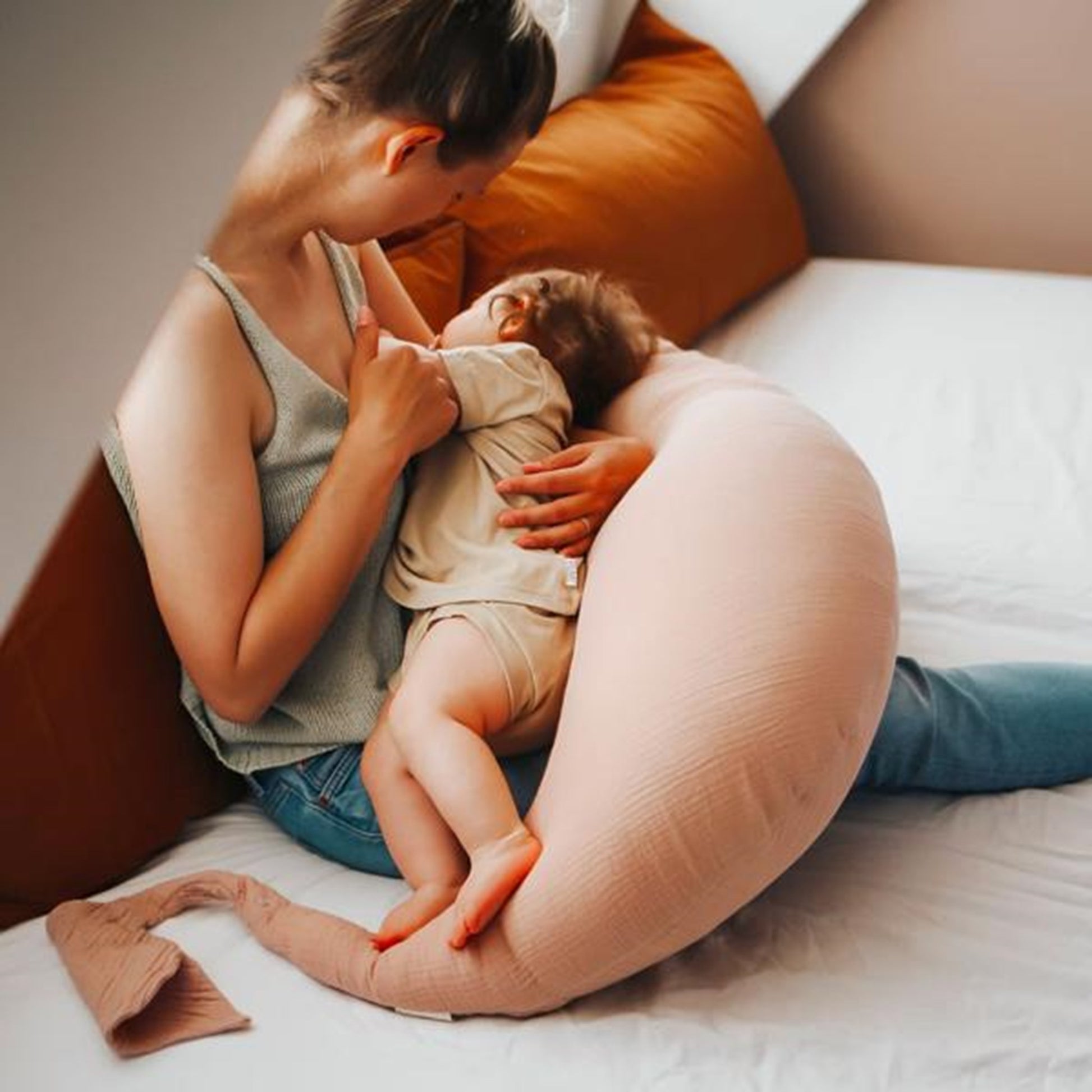 That's Mine Nursing Pillow Rose