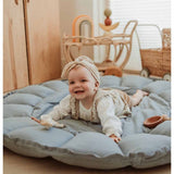 Play&Go 3-in-1 Play Mat Organic Bloom Dusty Blue