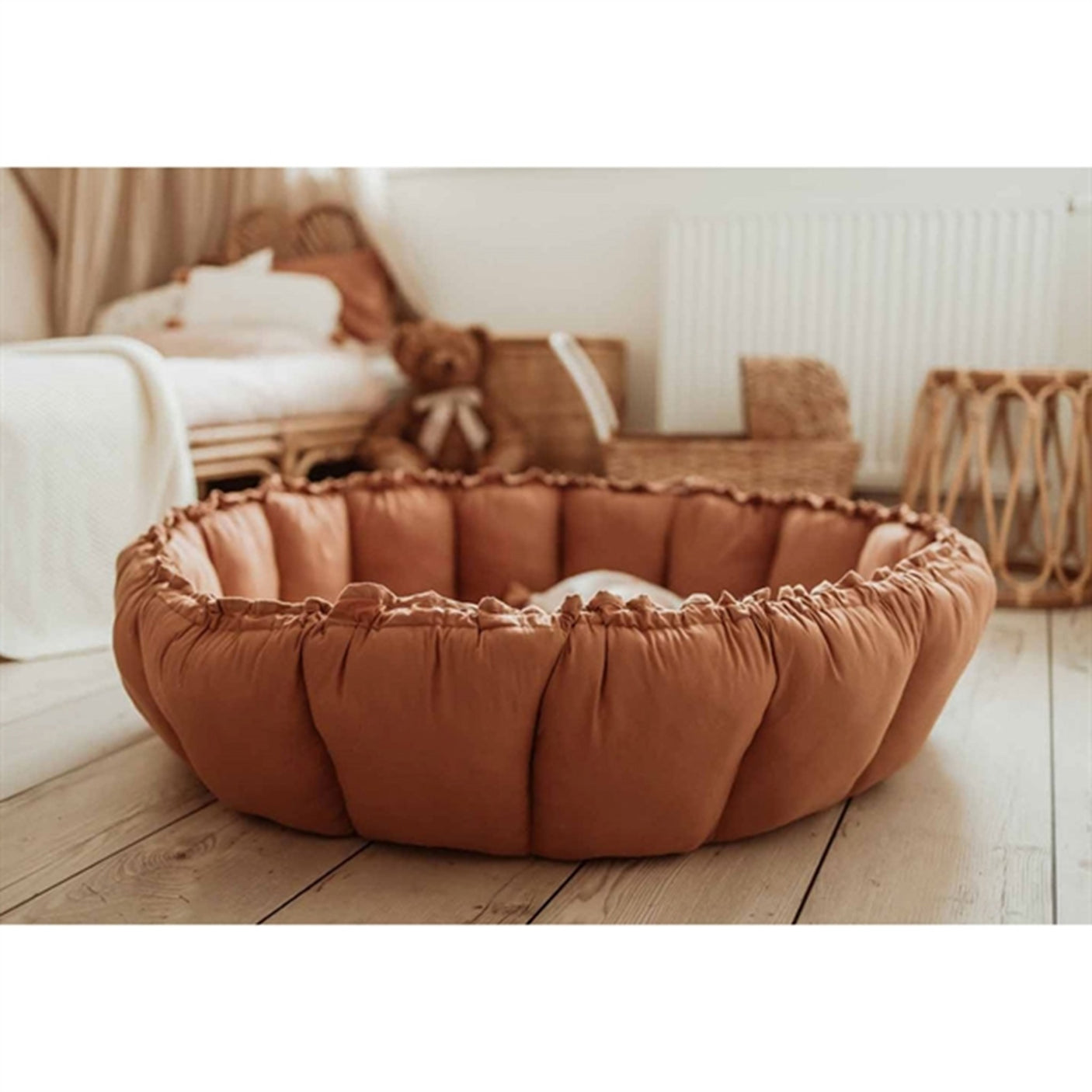 Play&Go 3-in-1 Play Mat Organic Bloom Tawny brown