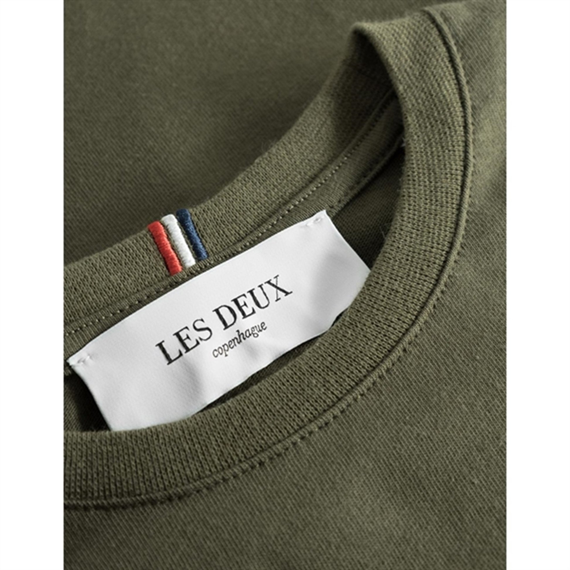 Les Deux Kids Olive Night/Ivory Lens T-shirt