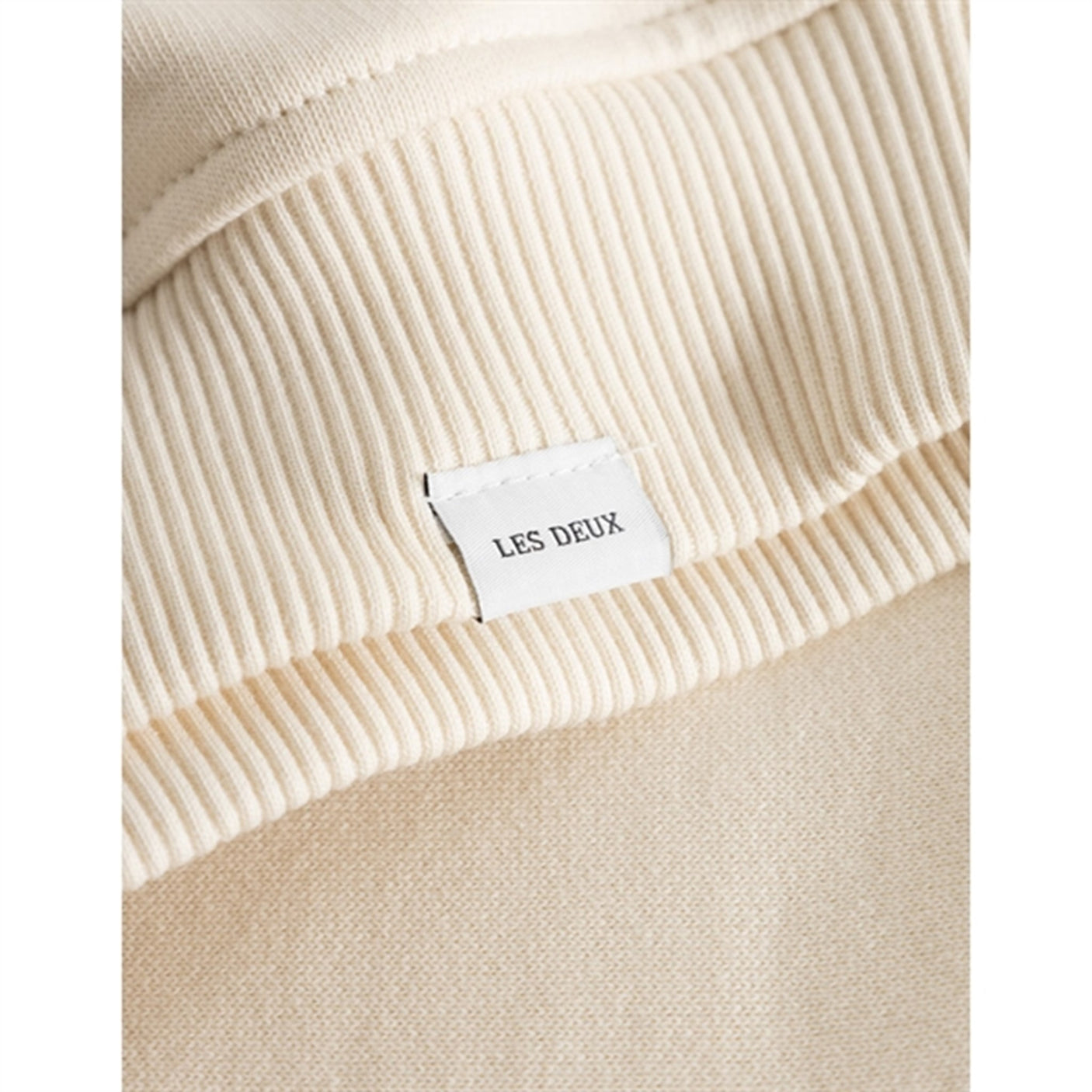 Les Deux Kids Ivory/Dusty Orange Blake Hoodie