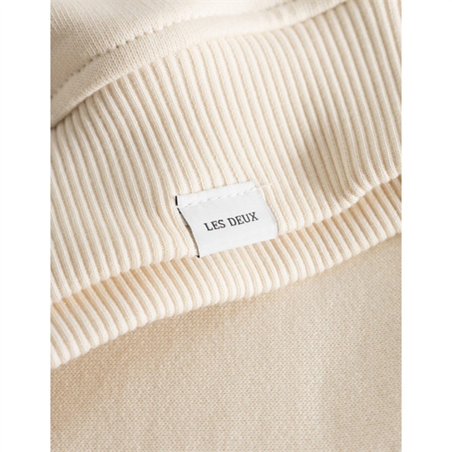 Les Deux Kids Ivory/Dusty Orange Blake Hoodie