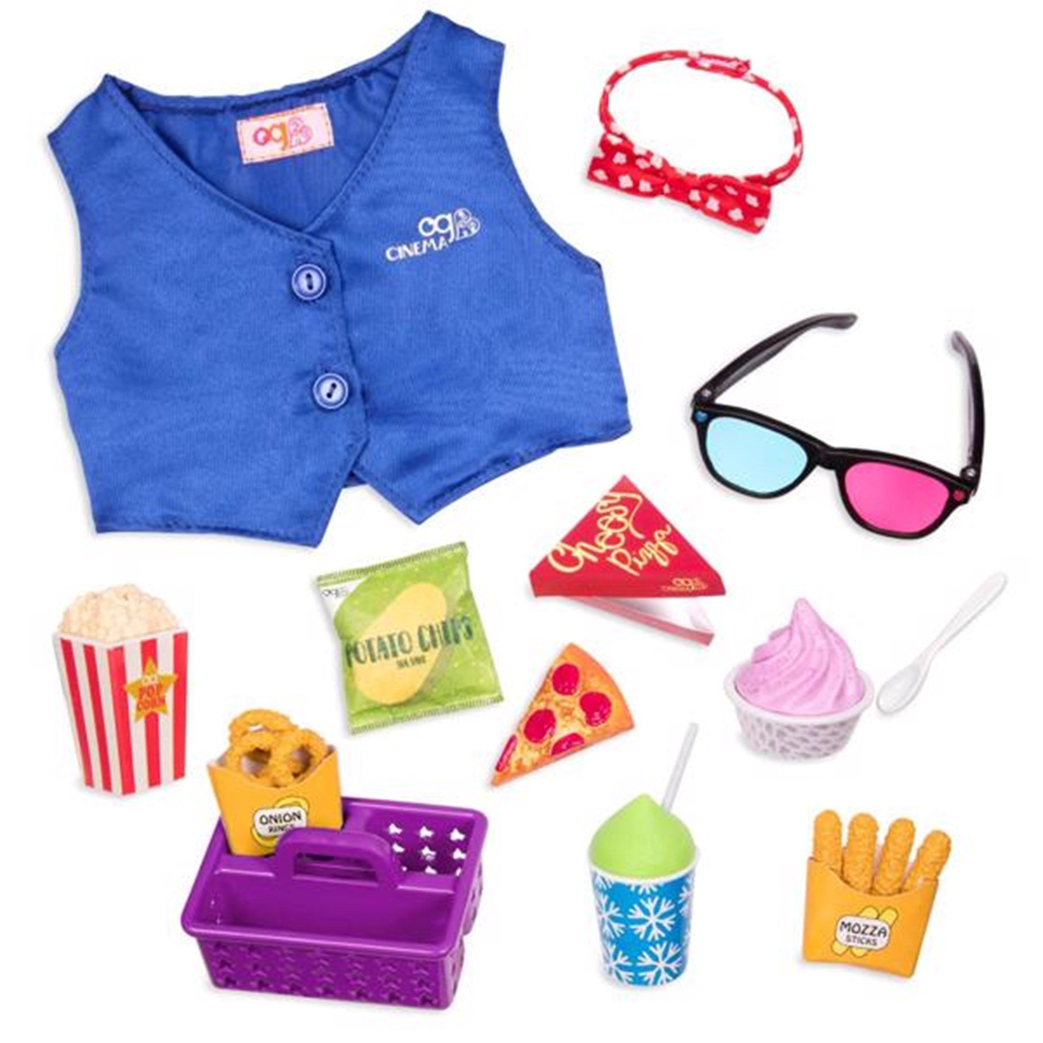 Our Generation Doll Accessories - Cinema Snacks