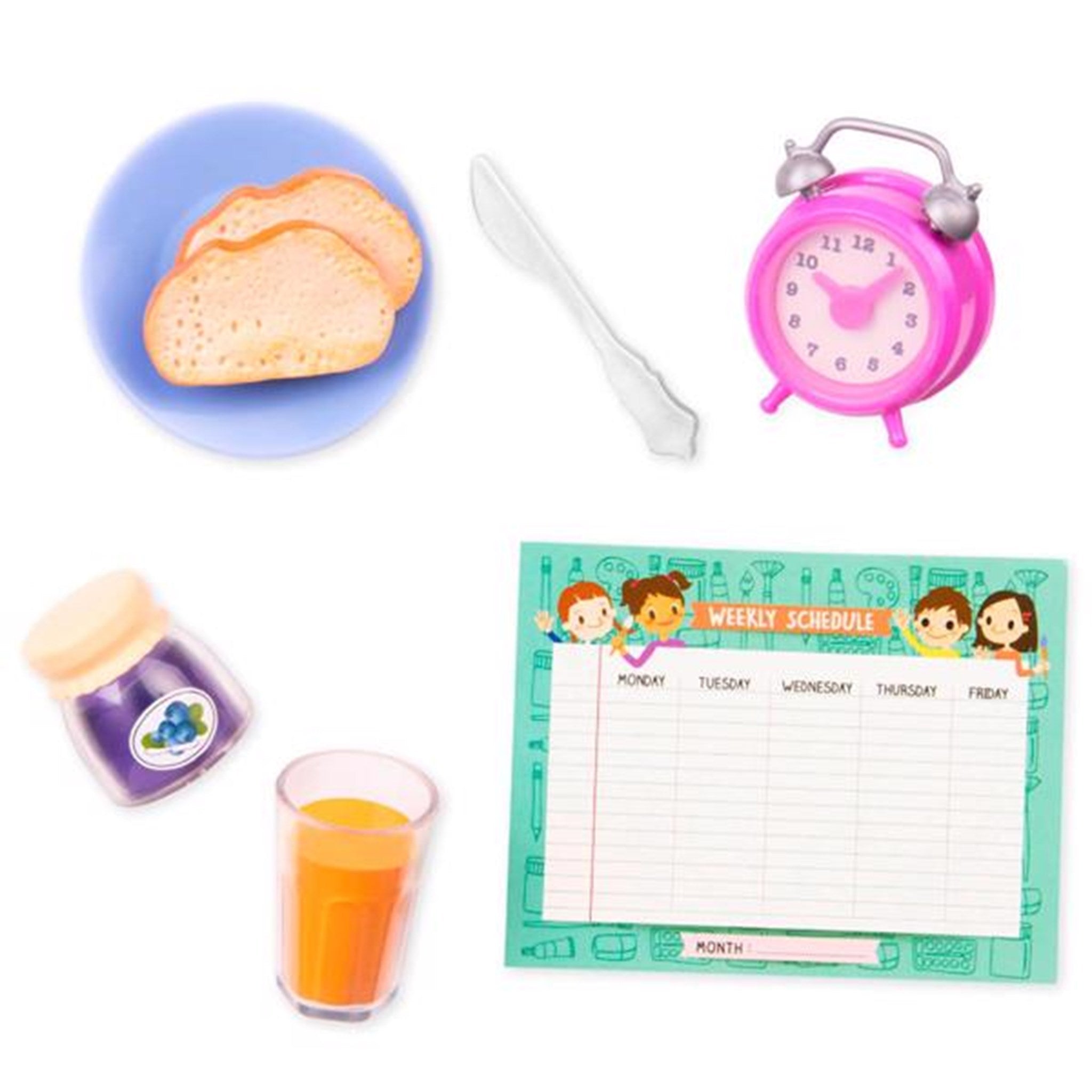 Our Generation Doll Accessories Goodnight - Breakfast Set