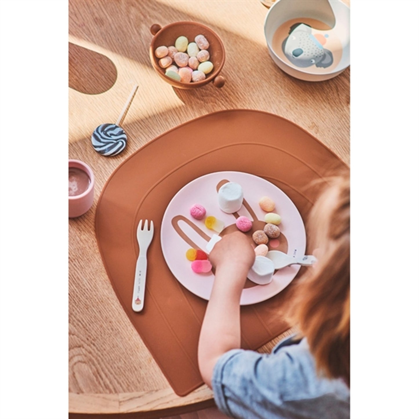 OYOY Tinka Inka Bowl Rose/Caramel