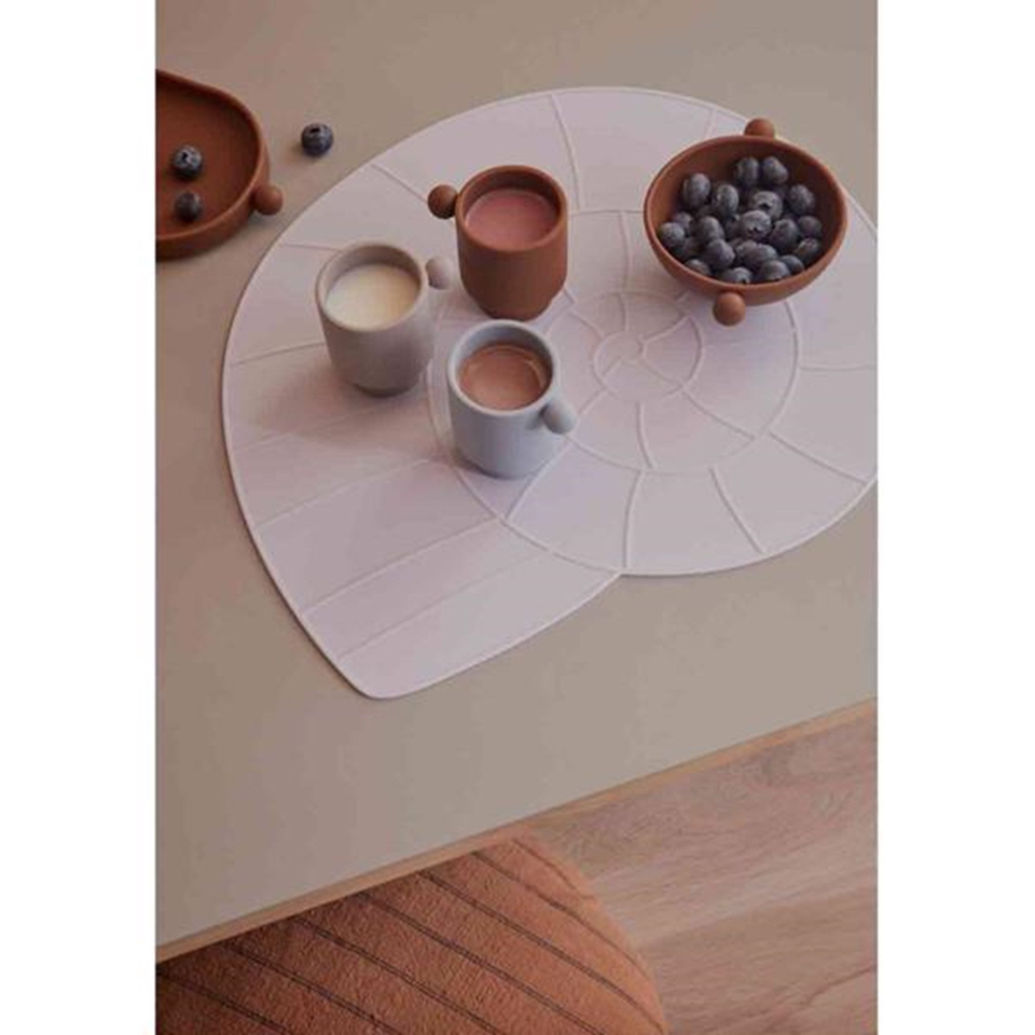 OYOY Placemat Nautilus Coral 2