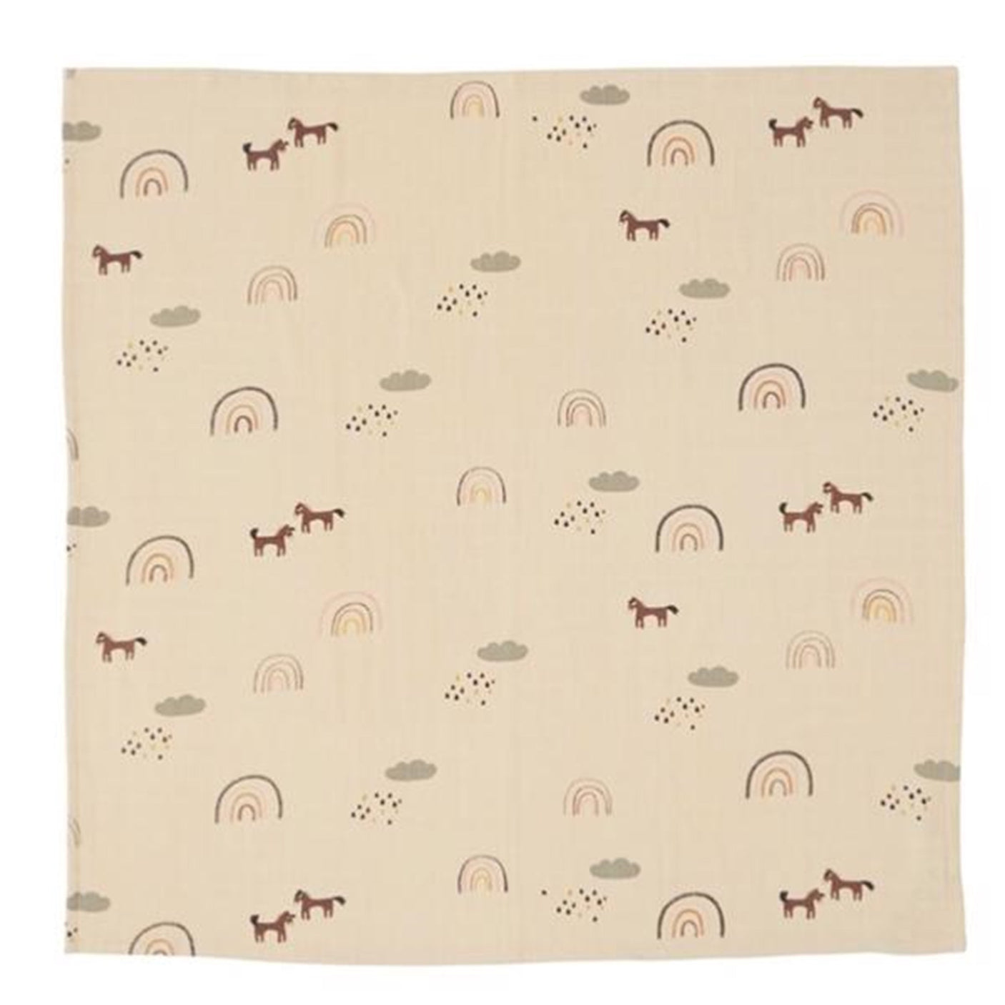 OYOY Muslin Squares 3-pack Rainbow