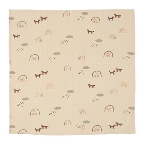OYOY Muslin Squares 3-pack Rainbow
