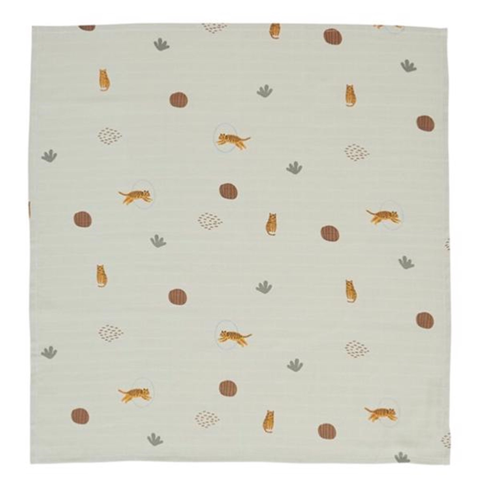 OYOY Muslin Squares 3-pack Tiger 2