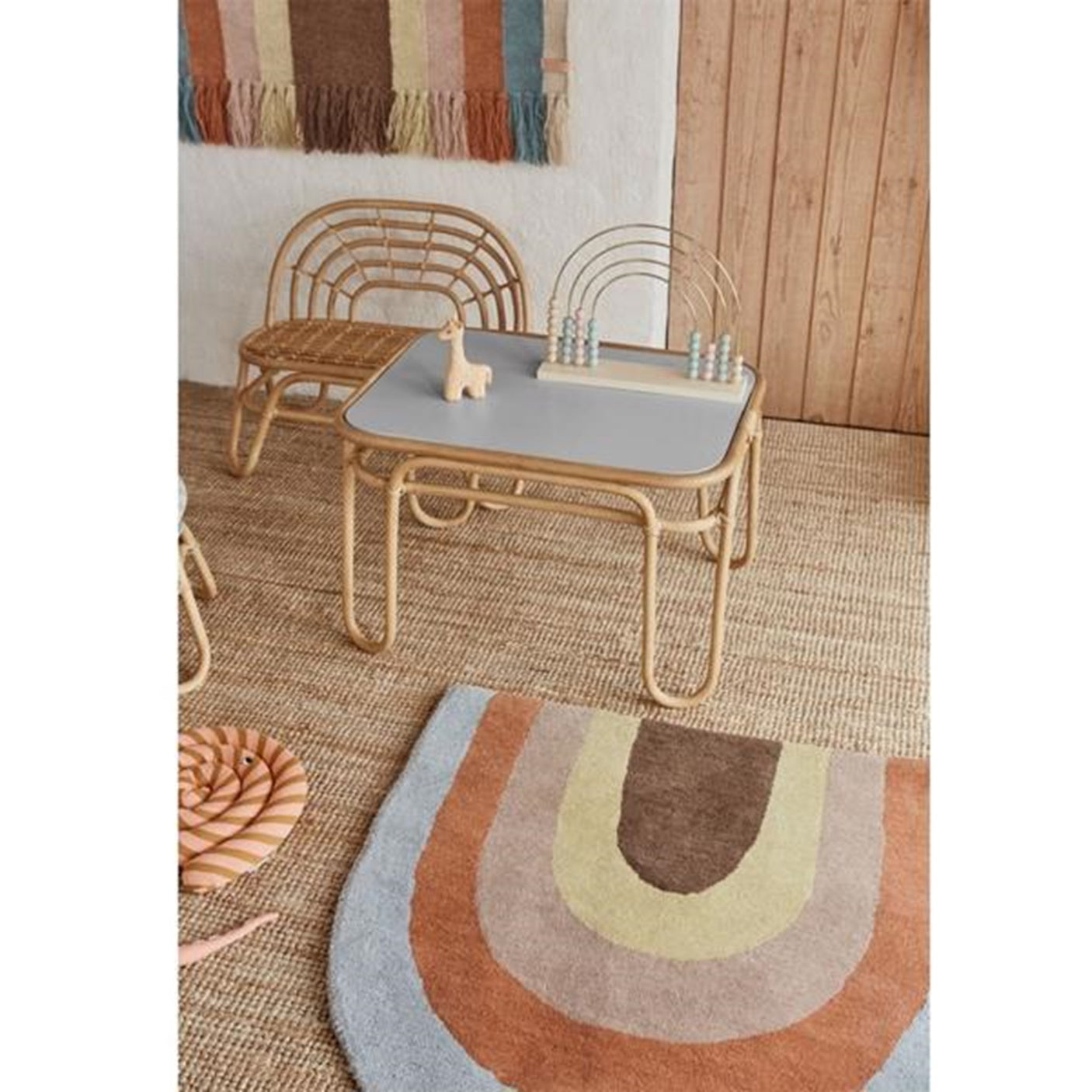 OYOY Rainbow Rug