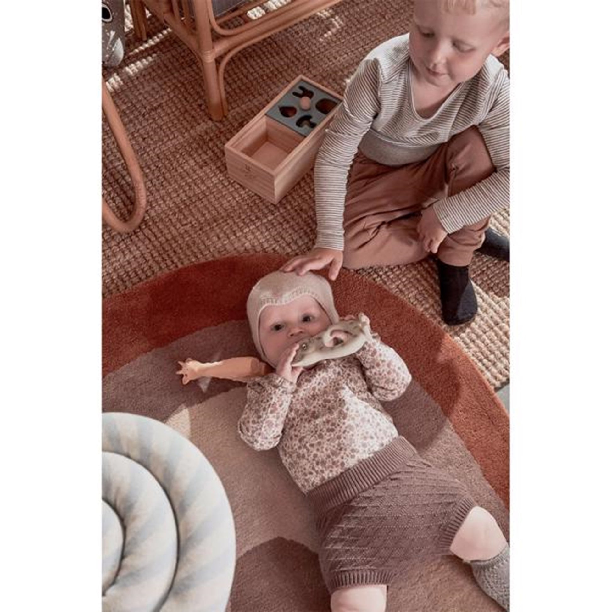 OYOY Rainbow Rug Choko