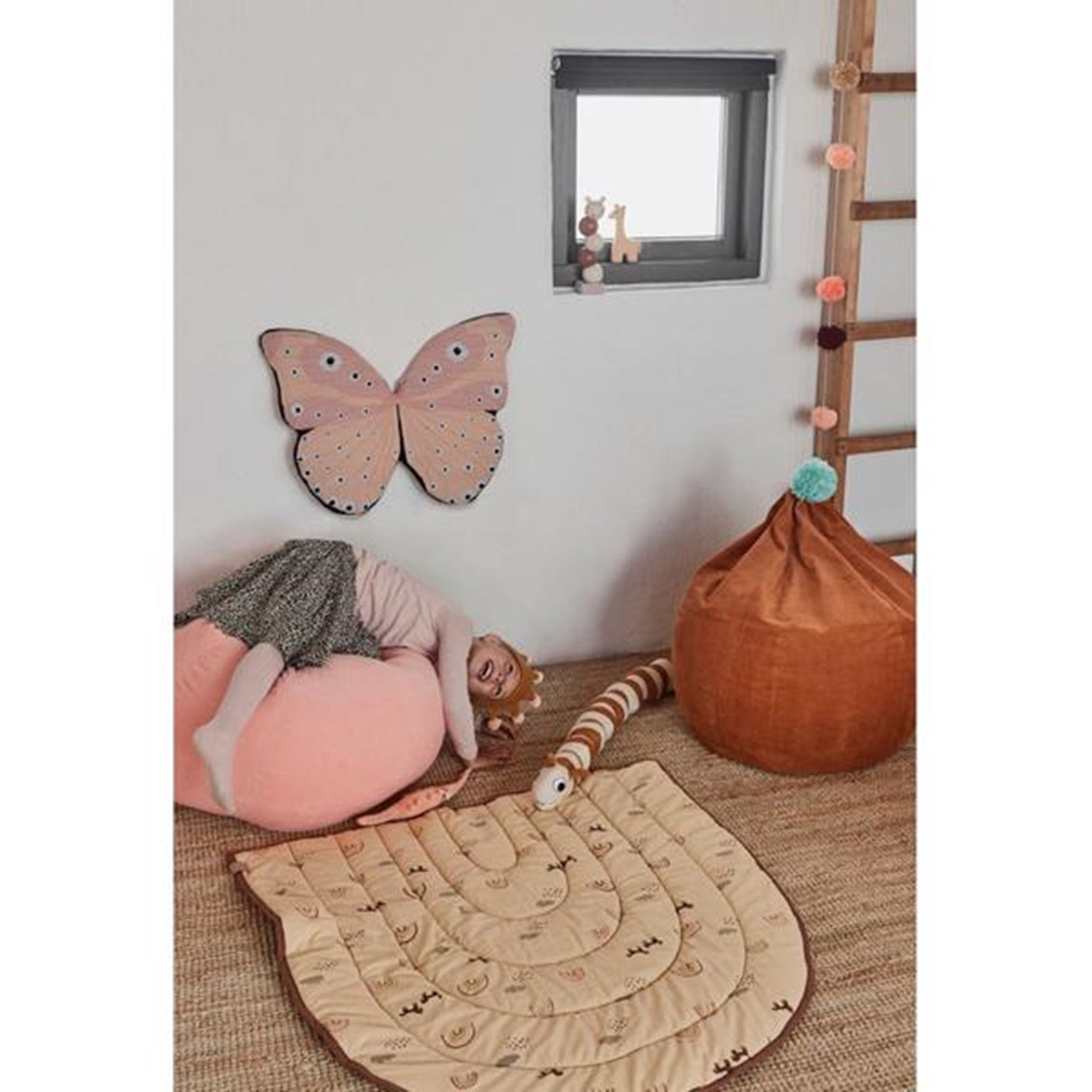 OYOY Corduroy Beanbag Caramel