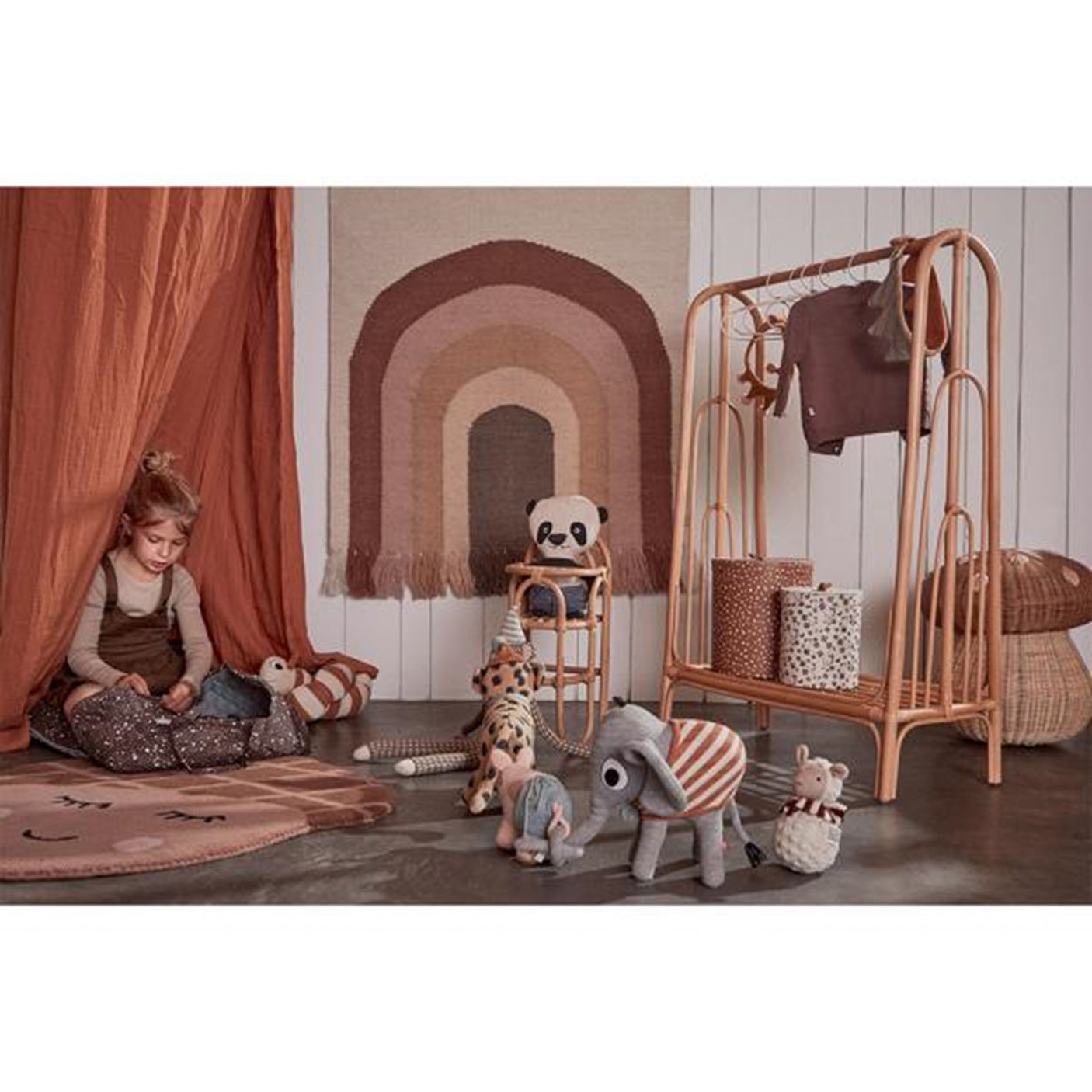 OYOY Ronja Canopy Caramel 3