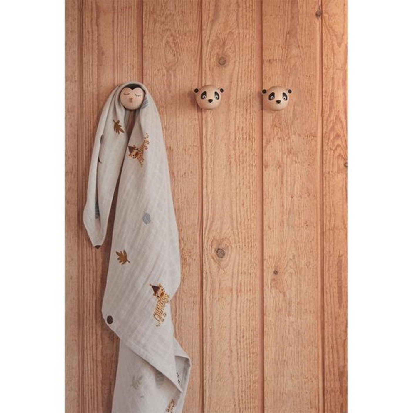 OYOY Muslin Squares 3-pack Leopard