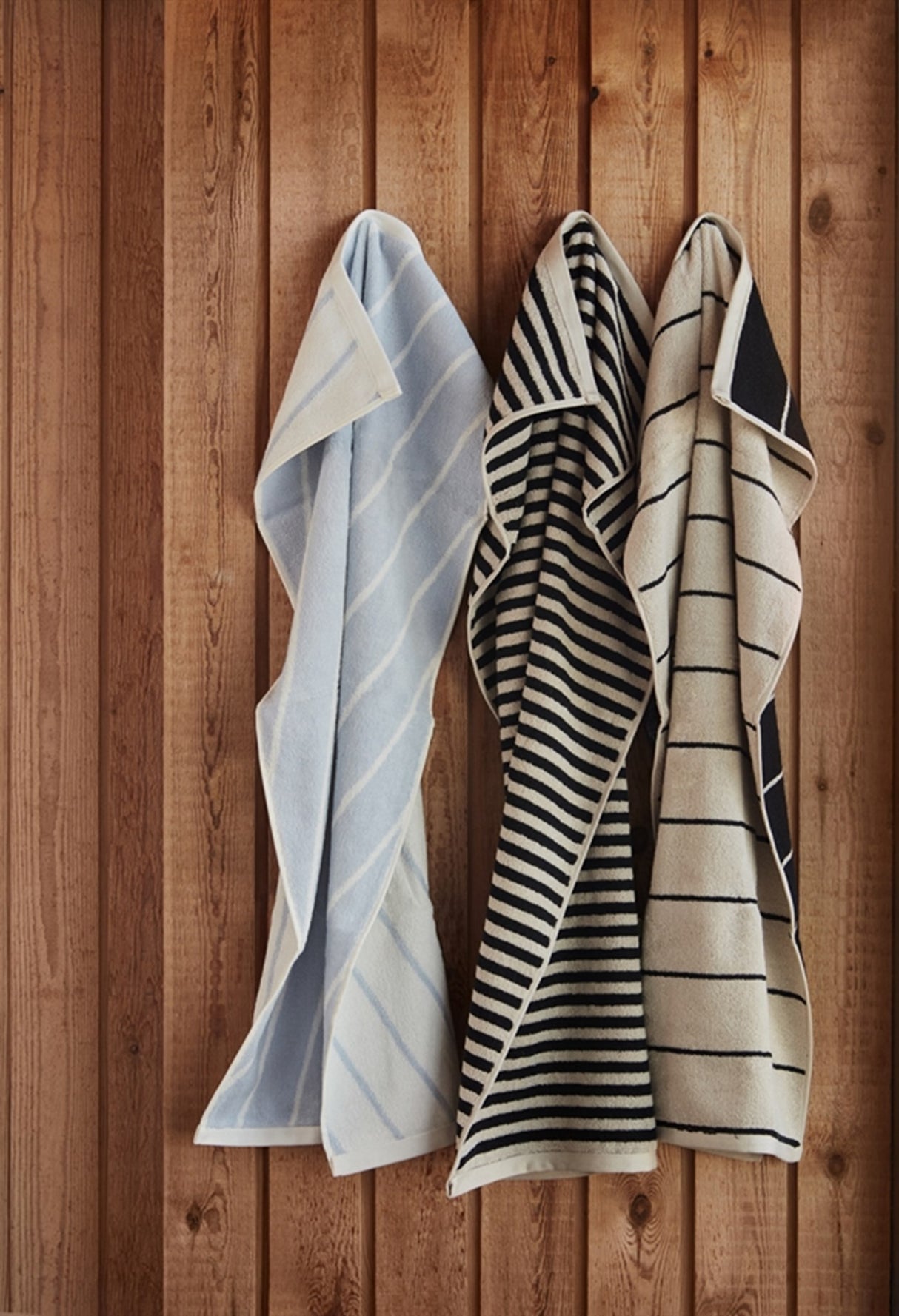 OYOY Raita Hooded Towel Cloud/Caramel