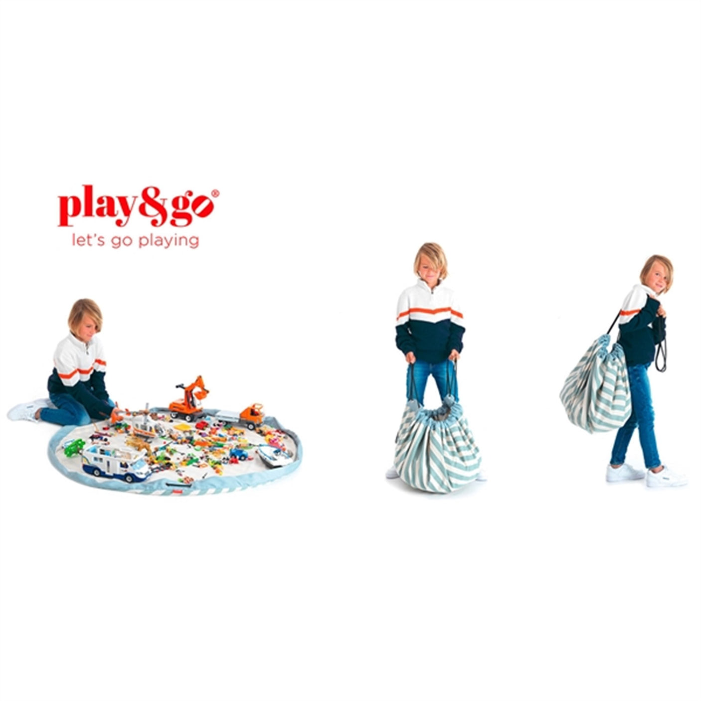 Play&Go 2-in-1 Play Mat Geo green